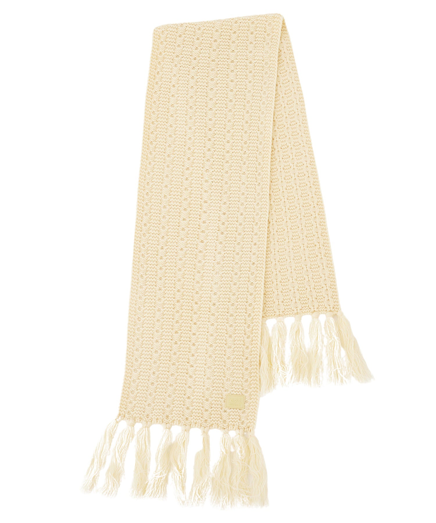 FRINGE KNIT SCARF