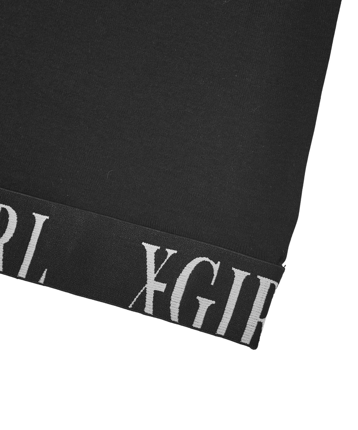 LOGO JACQUARD HEM TANK TOP