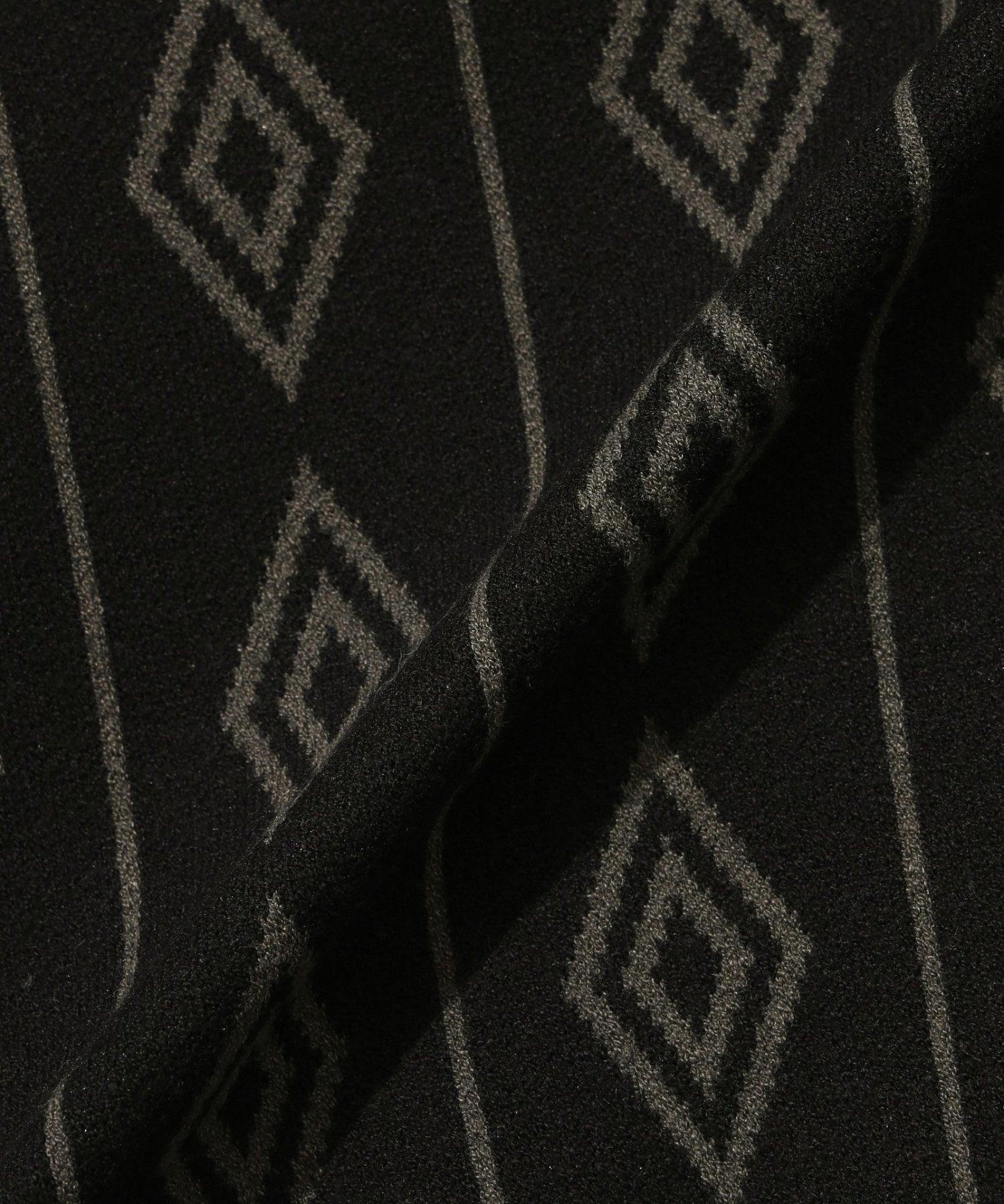 X-girl x UMBRO HALF ZIP JACQUARD KNIT TOP