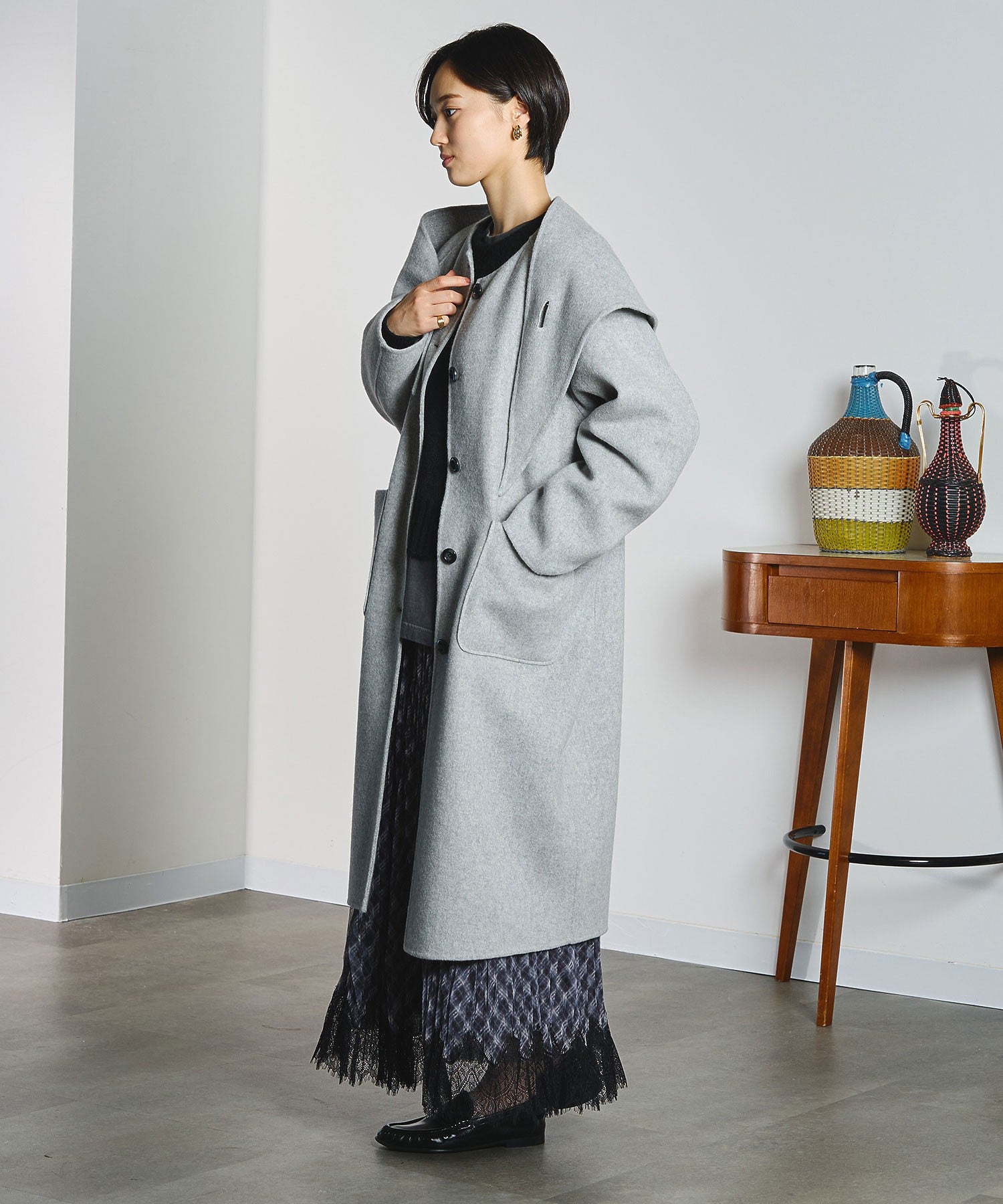 model:166cm 着用サイズ:ONE SIZE