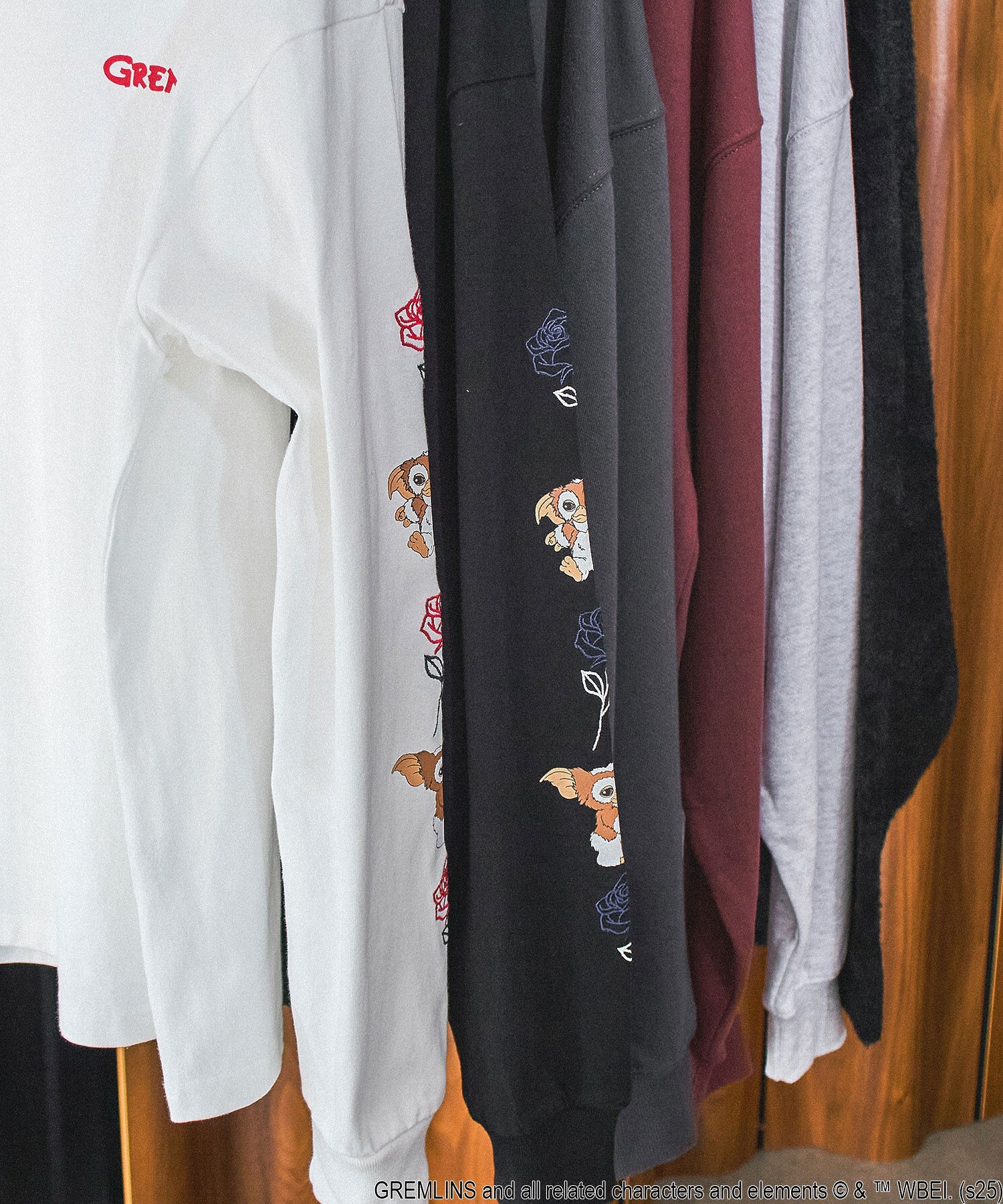 ROSE BUD LIMITED / GREMLINS ROSE L/S TEE