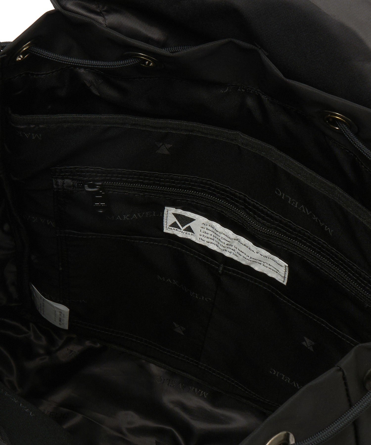 MAKAVELIC/GRACE DOUBLE POCKET 2 BACKPACK
