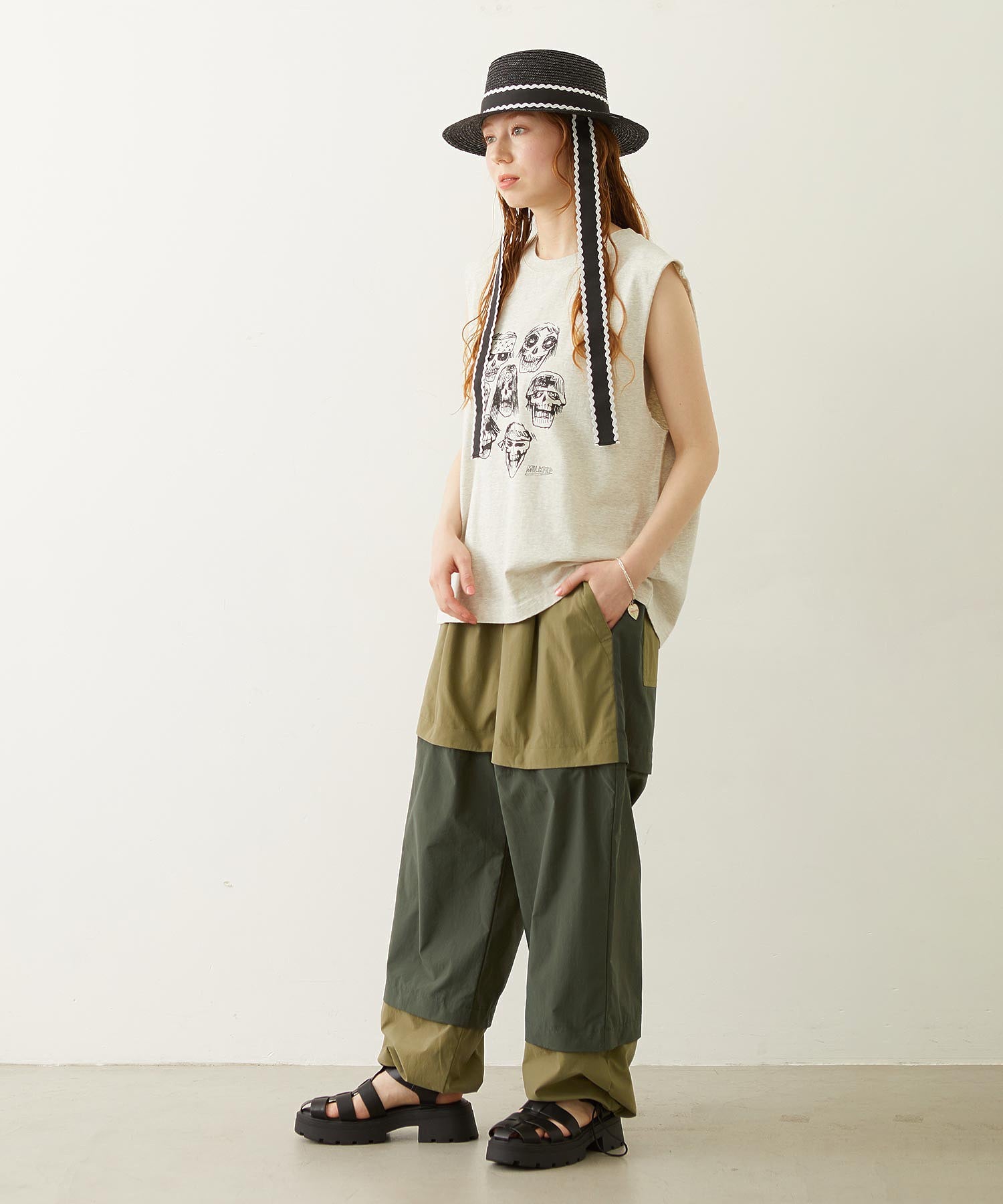 BICOLOR PANTS
