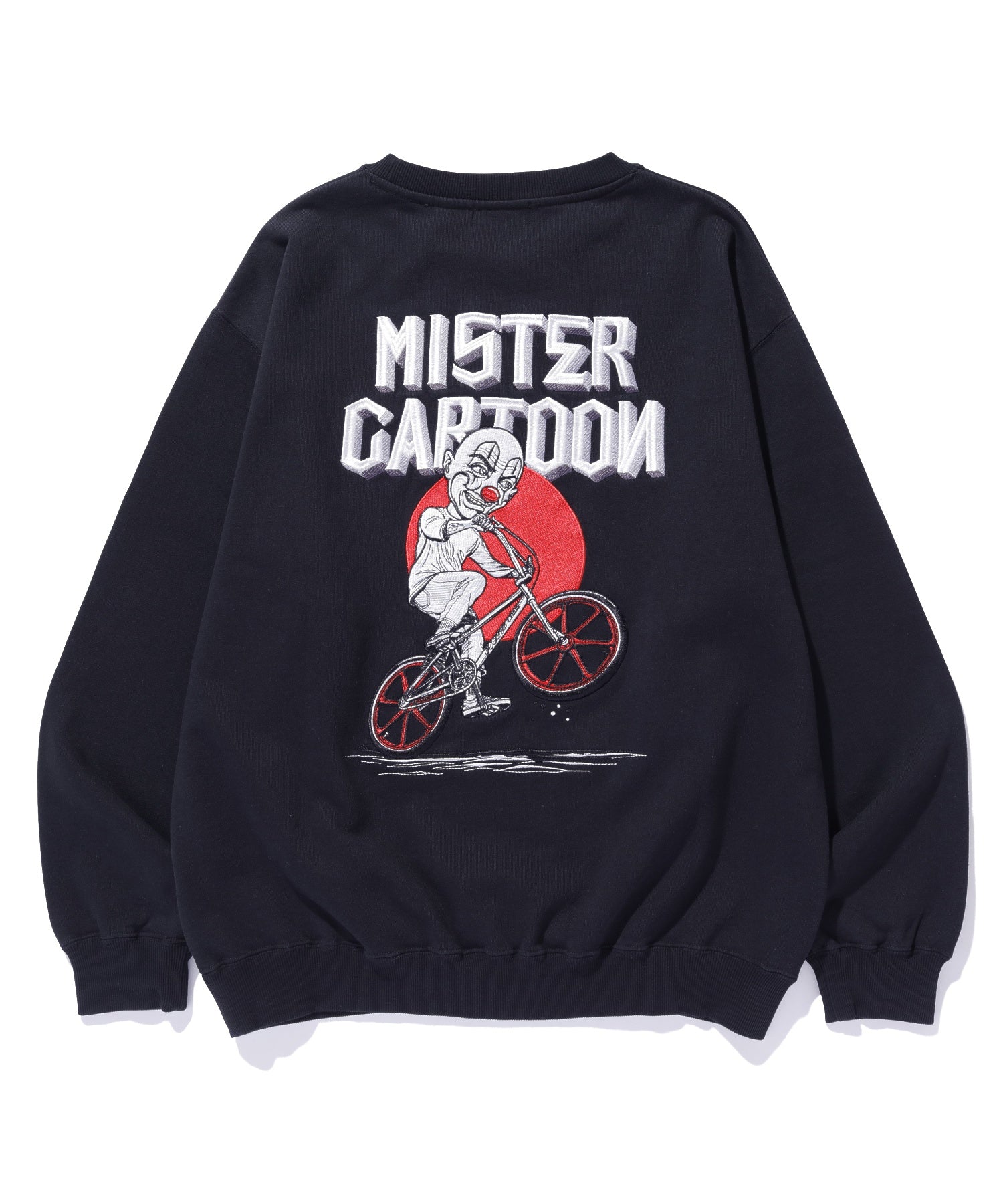 XLARGE×Mister Cartoon CREWNECK SWEAT SHIRT