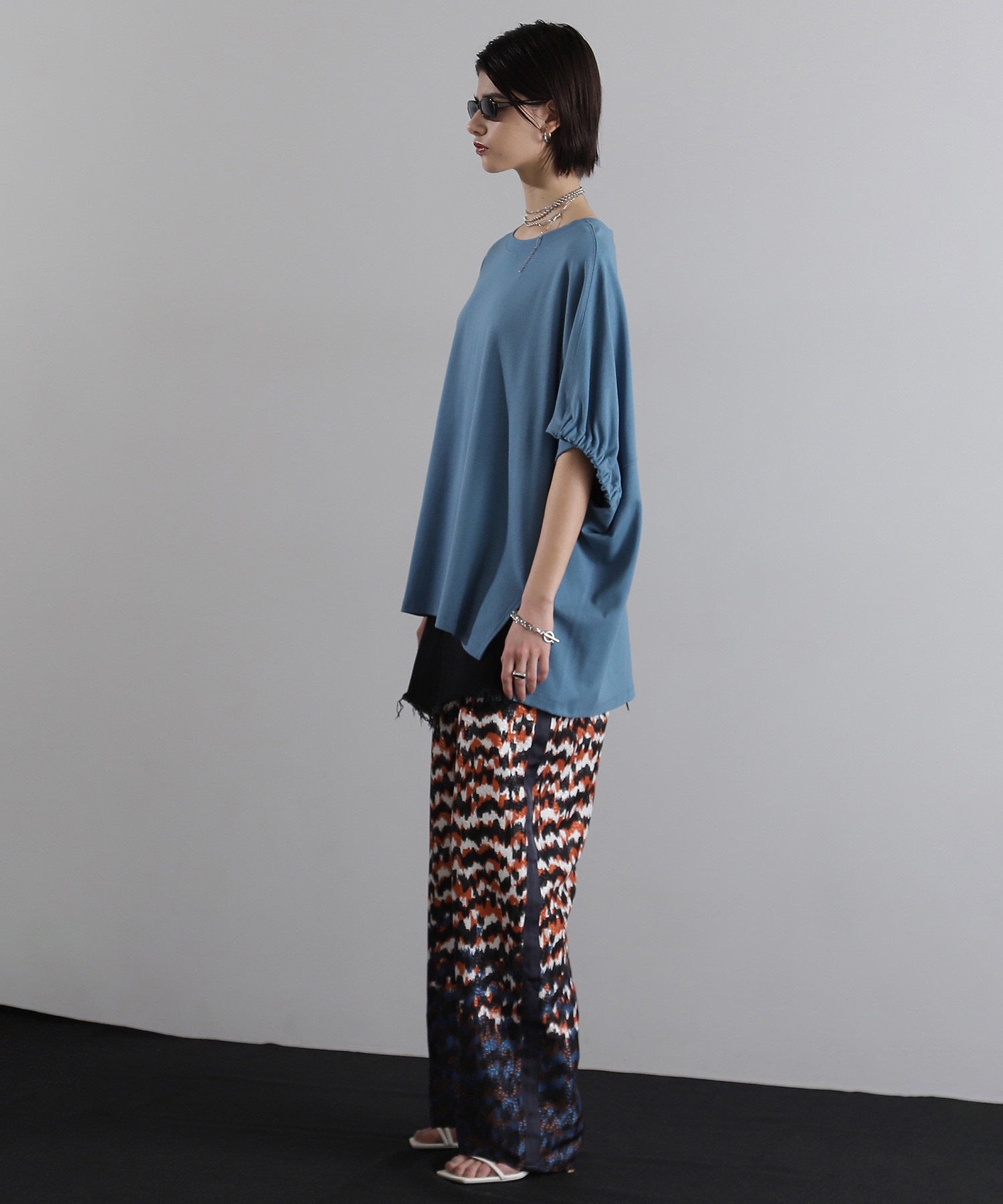 ボックスシルエットカットソー