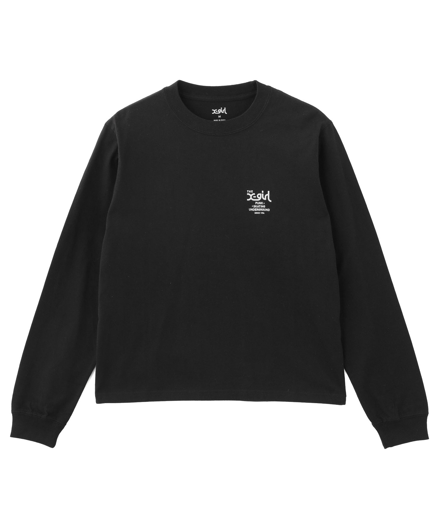 RUSTY LOGO L/S TEE