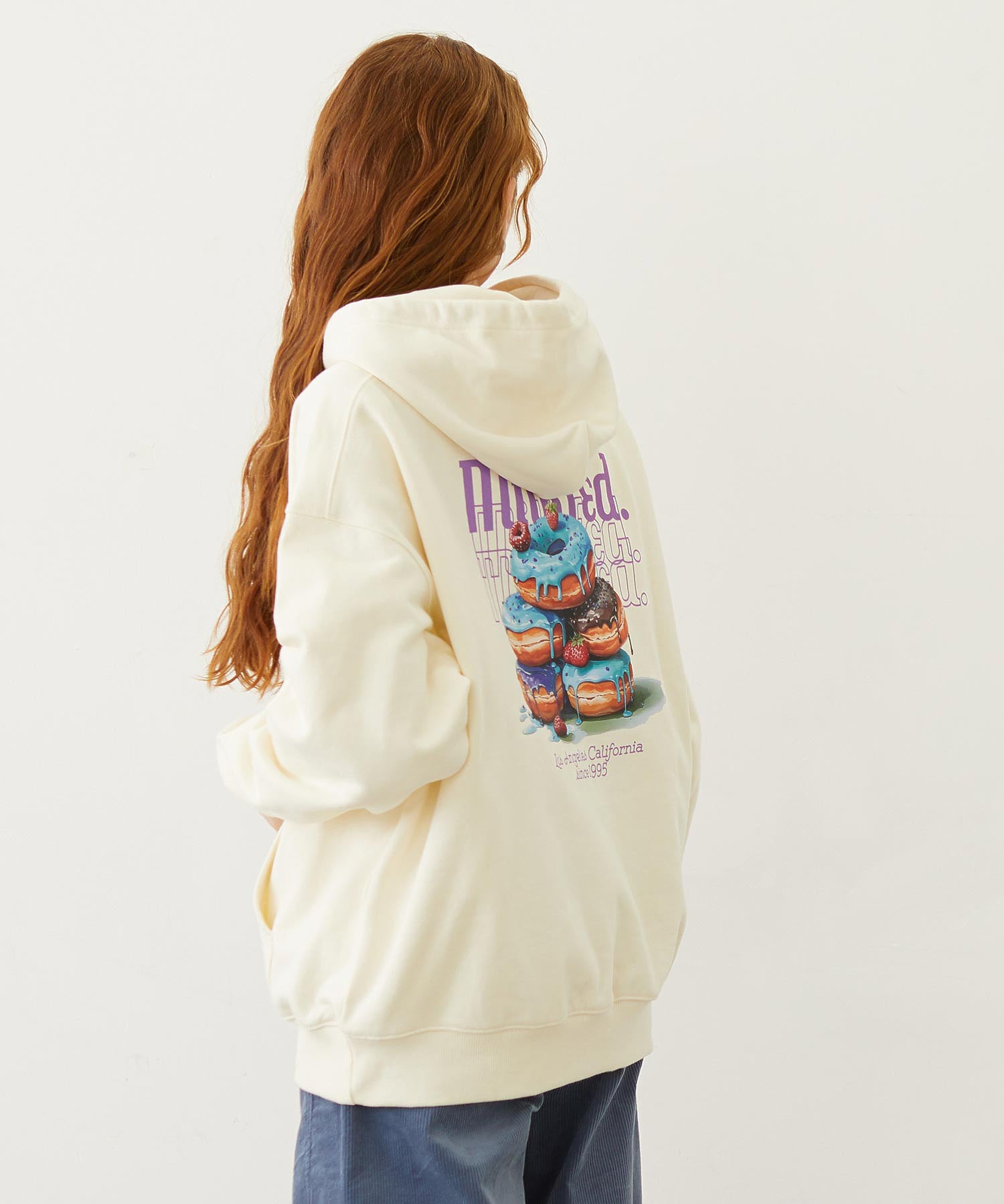 DONUTS LOGO SWEAT HOODIE