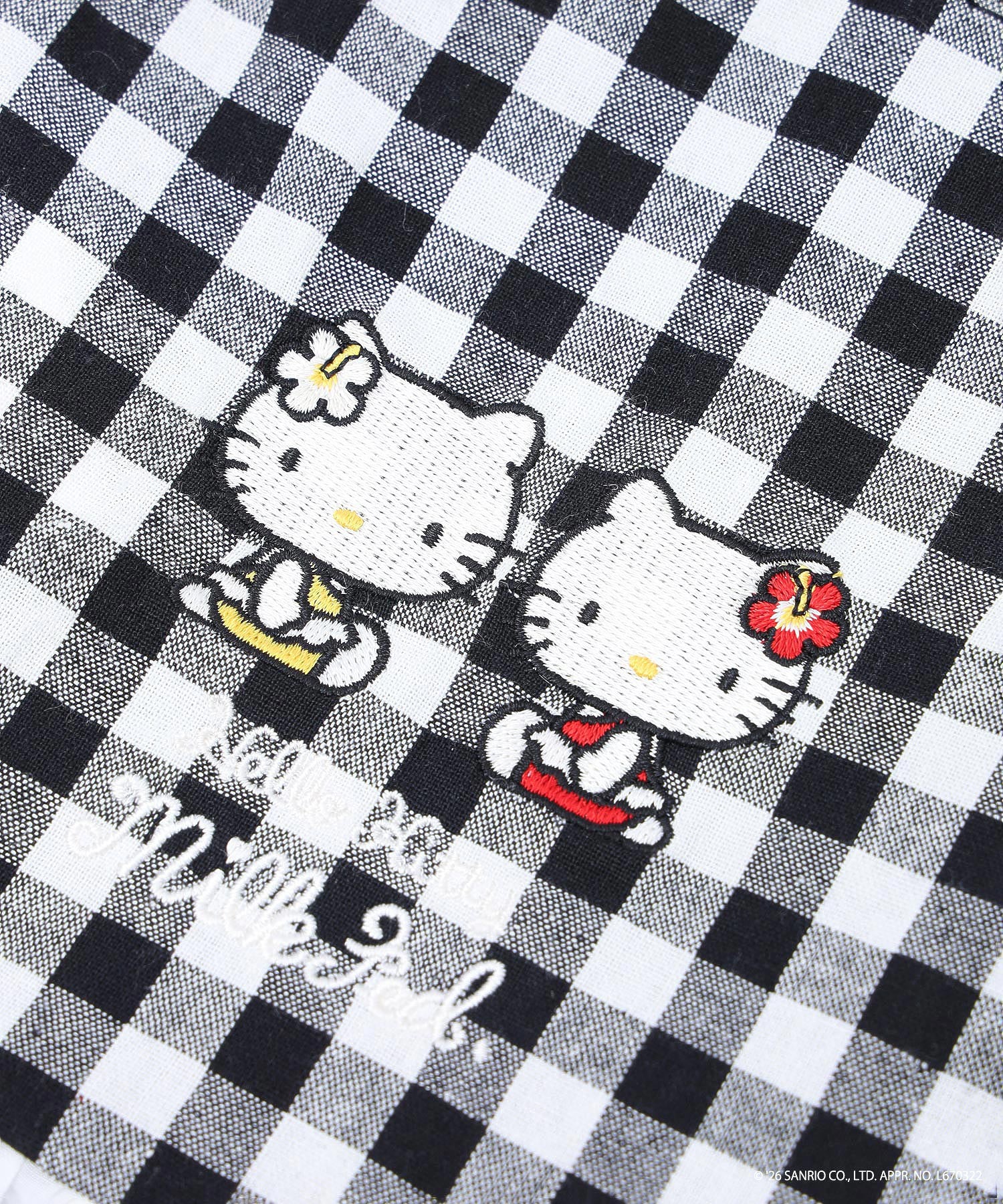 MILKFED. × HELLO KITTY F2F DRAWSTRING POUCH