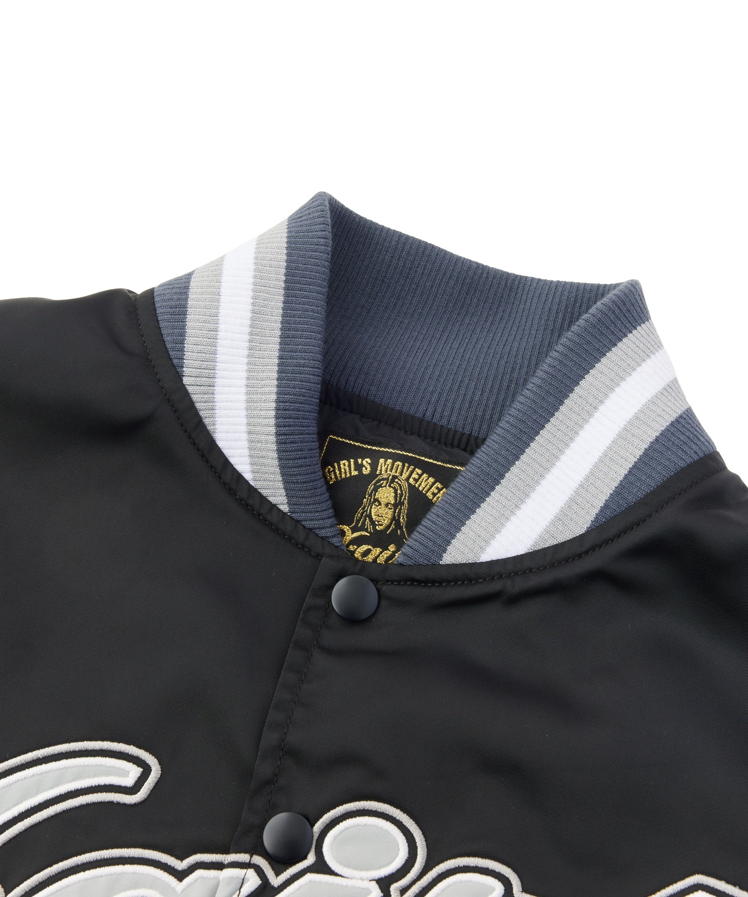 LOGO AND NUMBER VARSITY JACKET