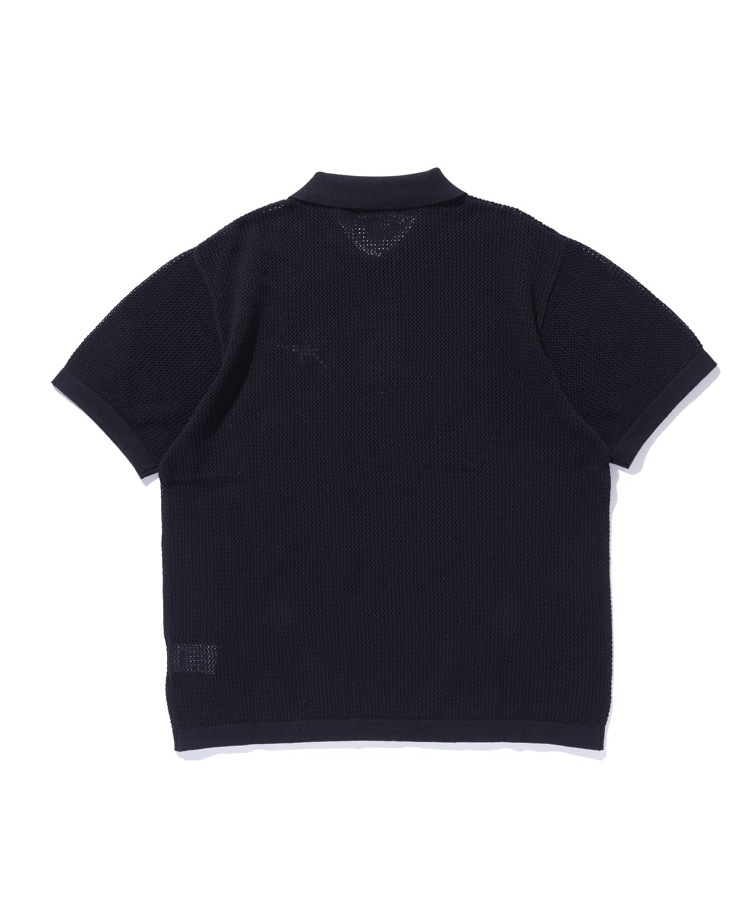 MESH KNIT POLO SHIRT