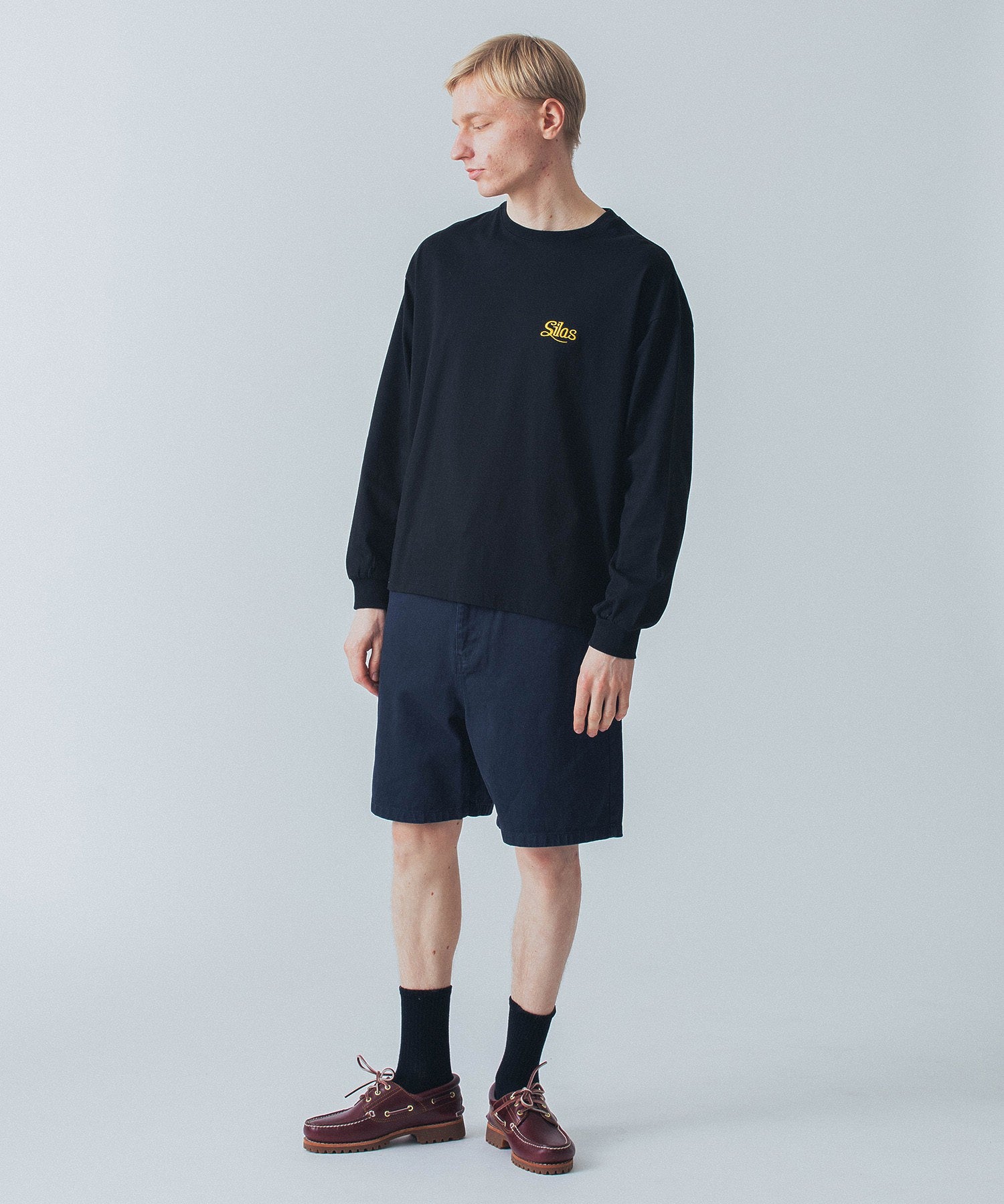 model：H185 着用サイズ：L