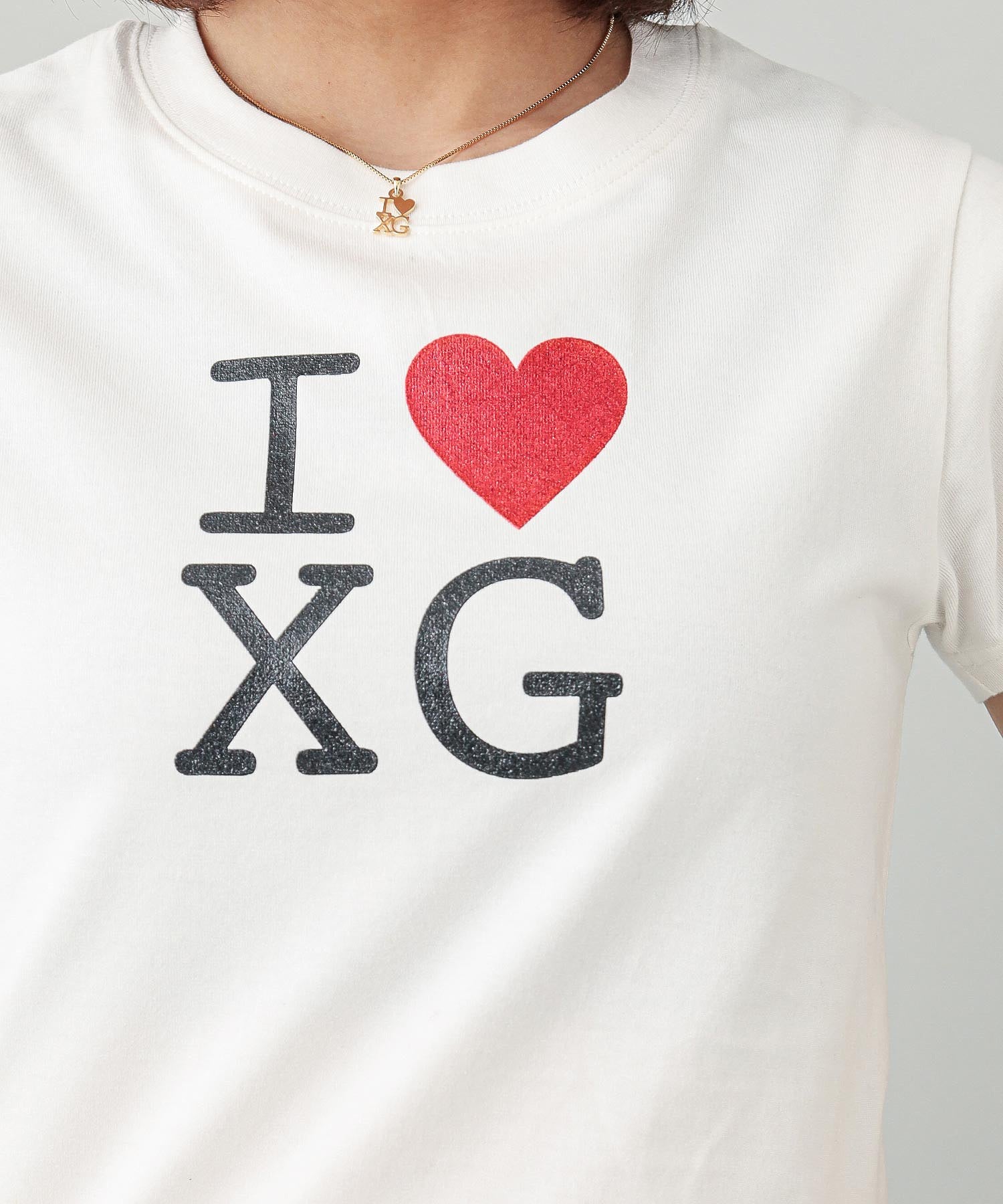 I LOVE XG LOGO S/S BABY TEE