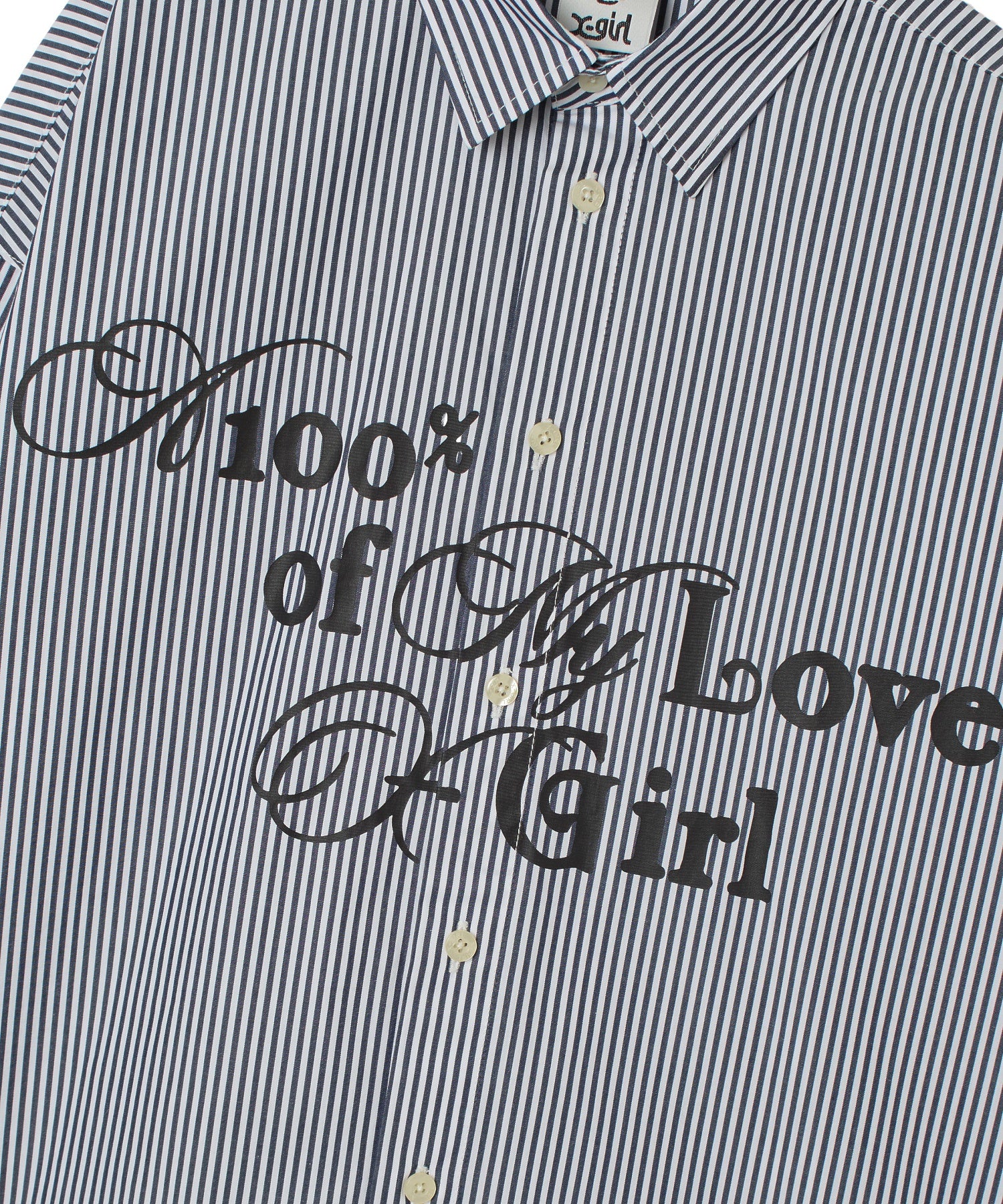 MIX FONT LOGO L/S SHIRT