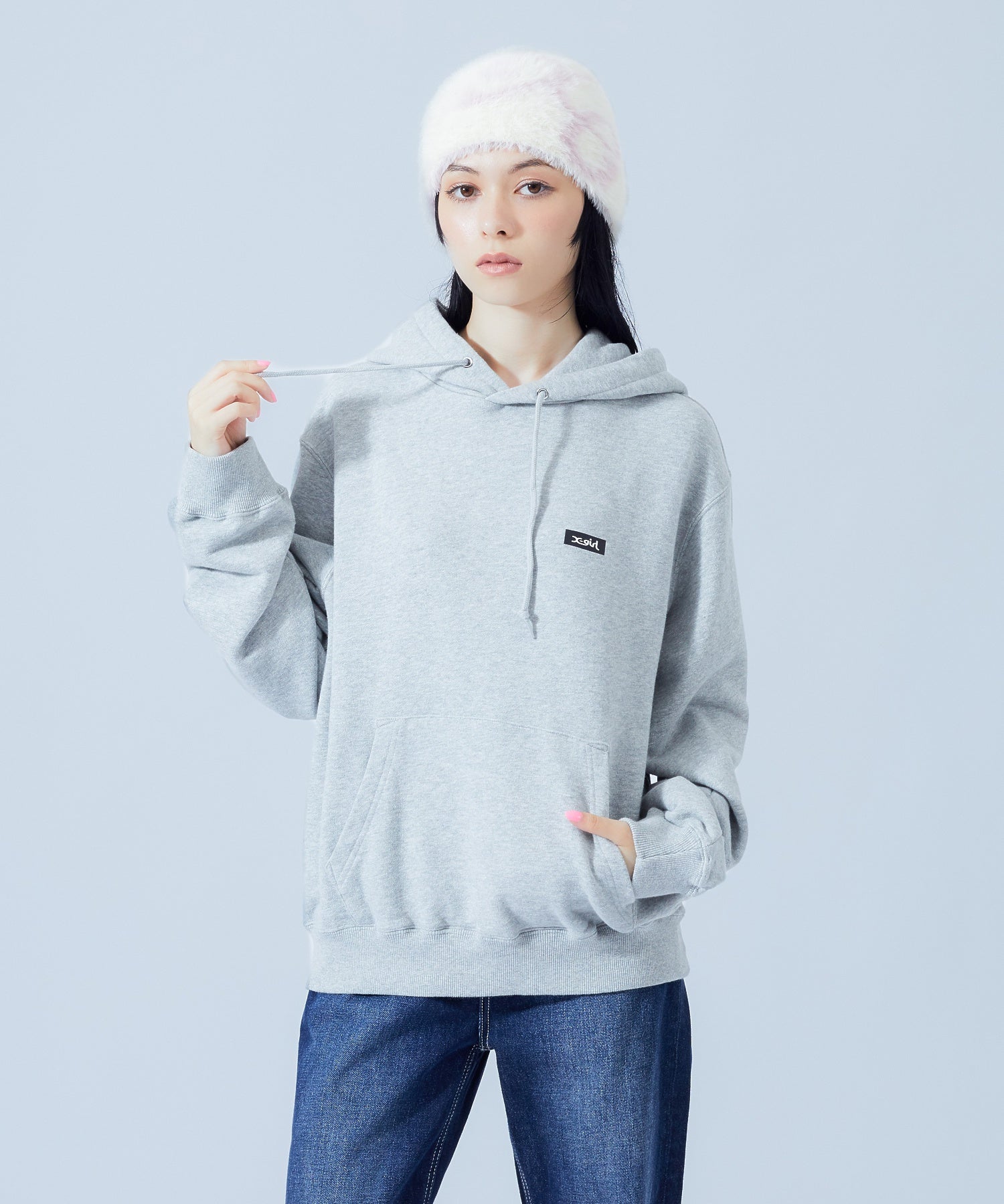 【WEB限定】 X-girl HISTORY SWEAT HOODIE