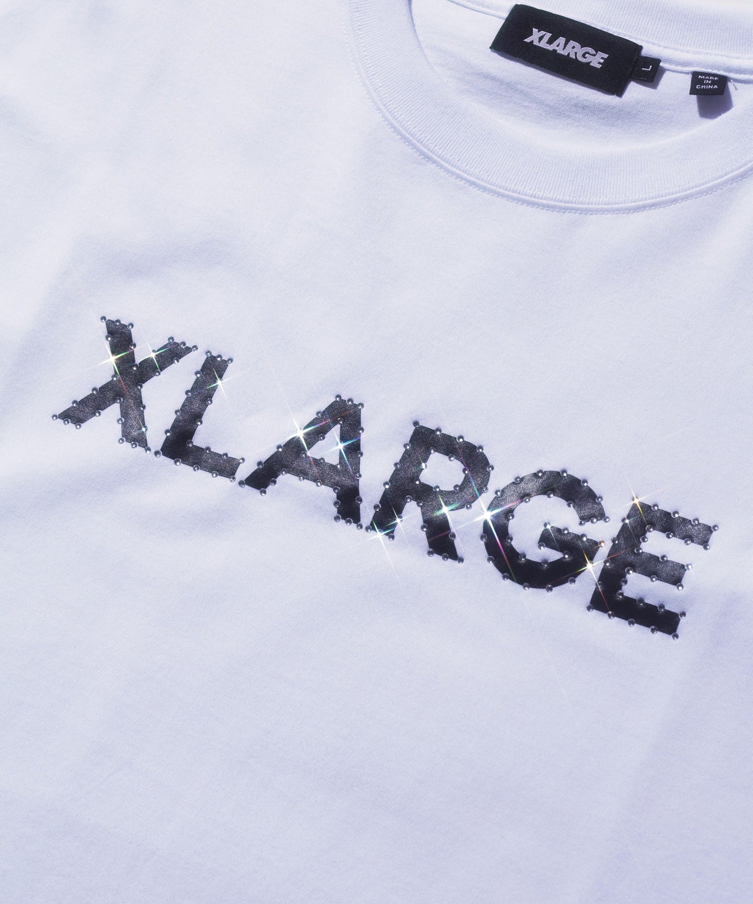 RHINESTONE LOGO S/S TEE