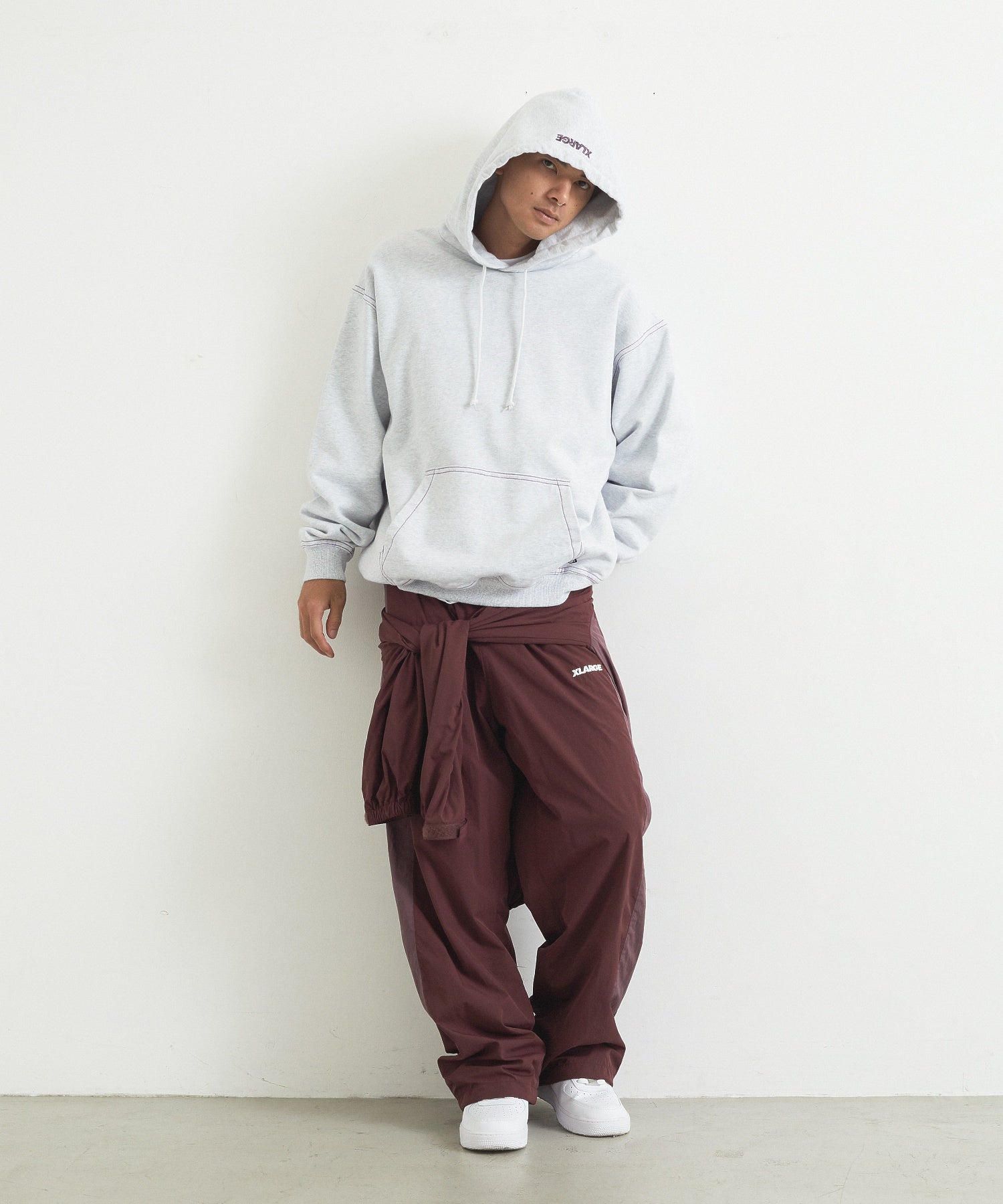 NYLON PANELED PANTS