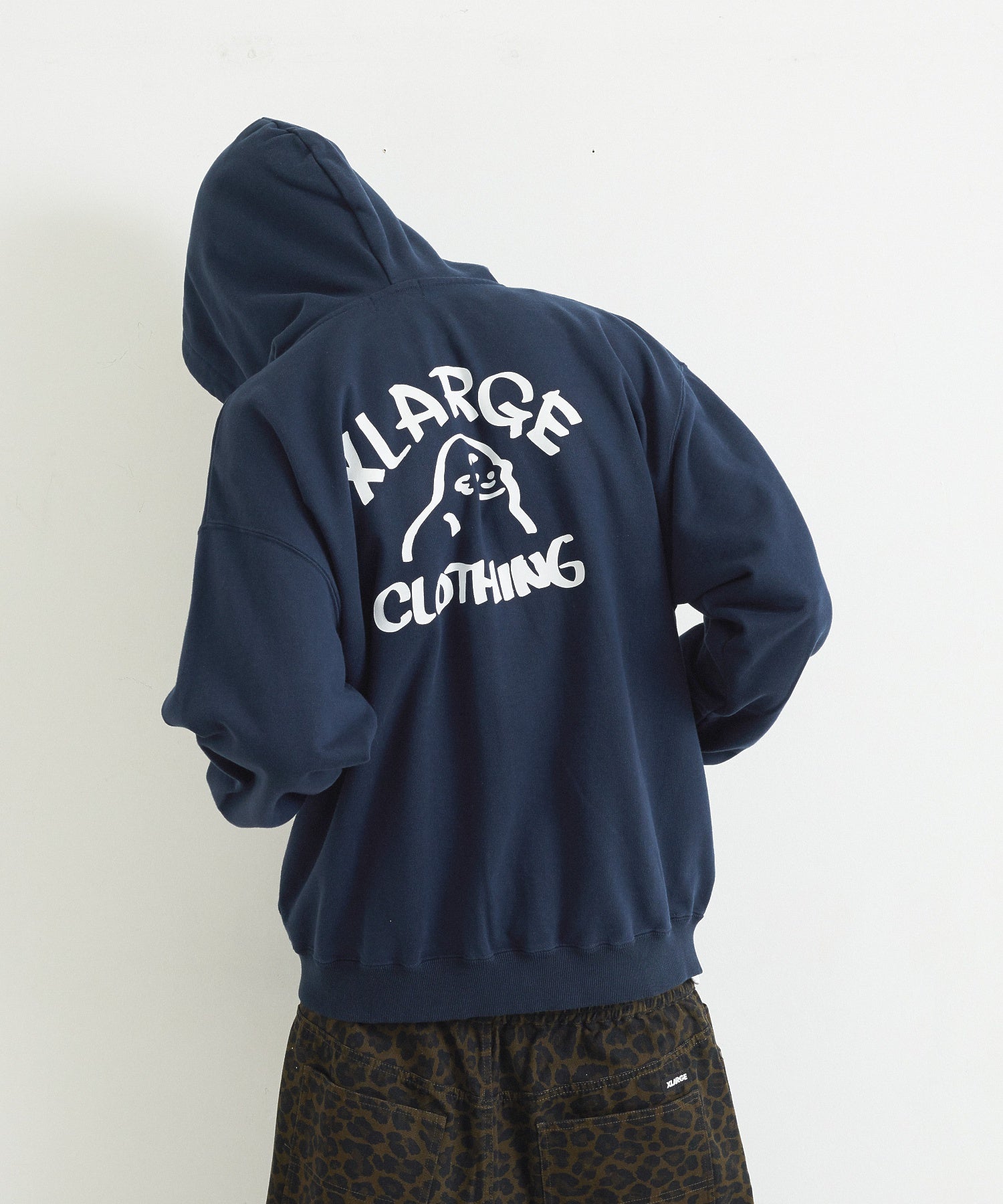 DRAWING OG ZIP HOODED SWEATSHIRT