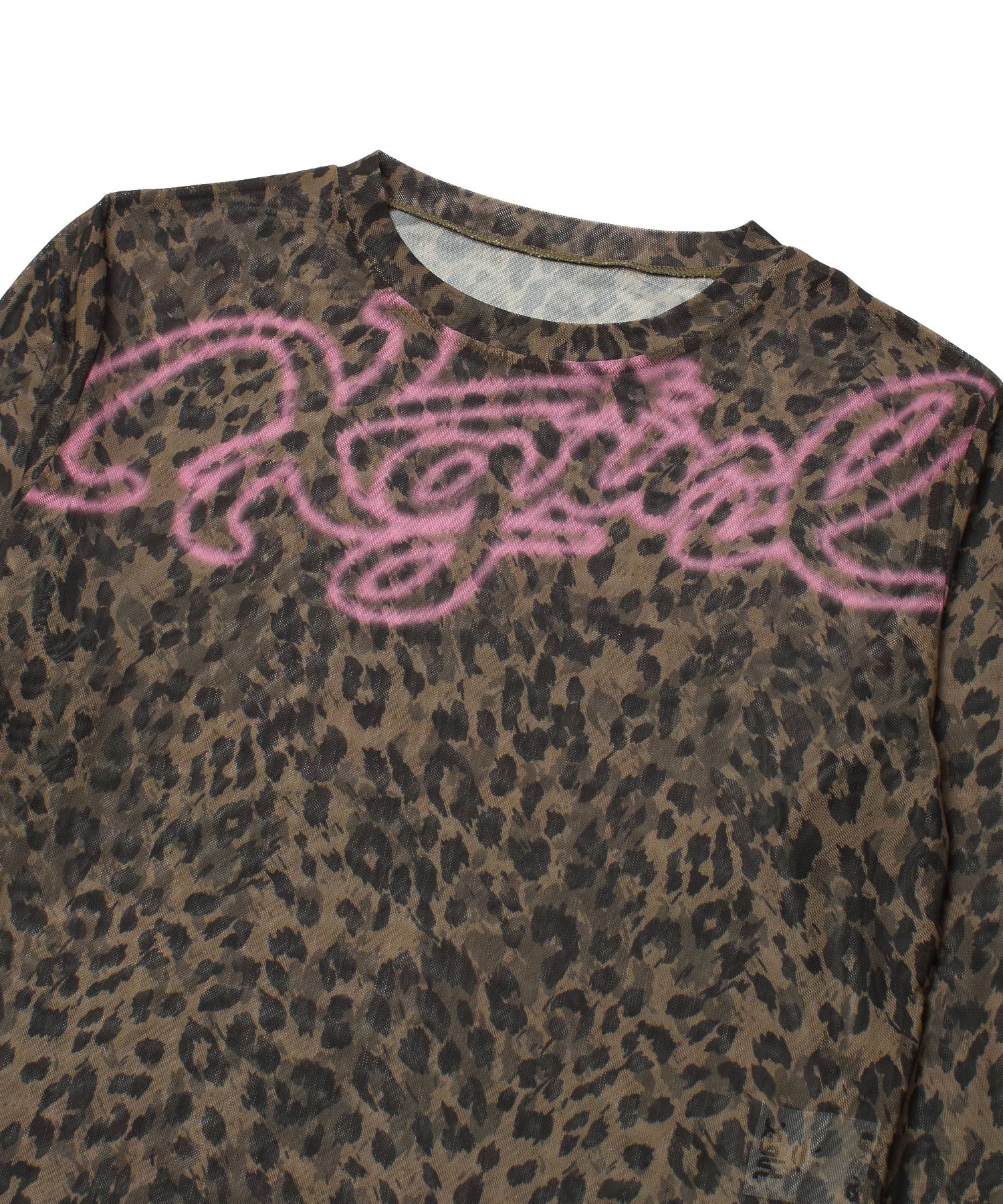 SPRAY LOGO MESH L/S COMPACT TOP