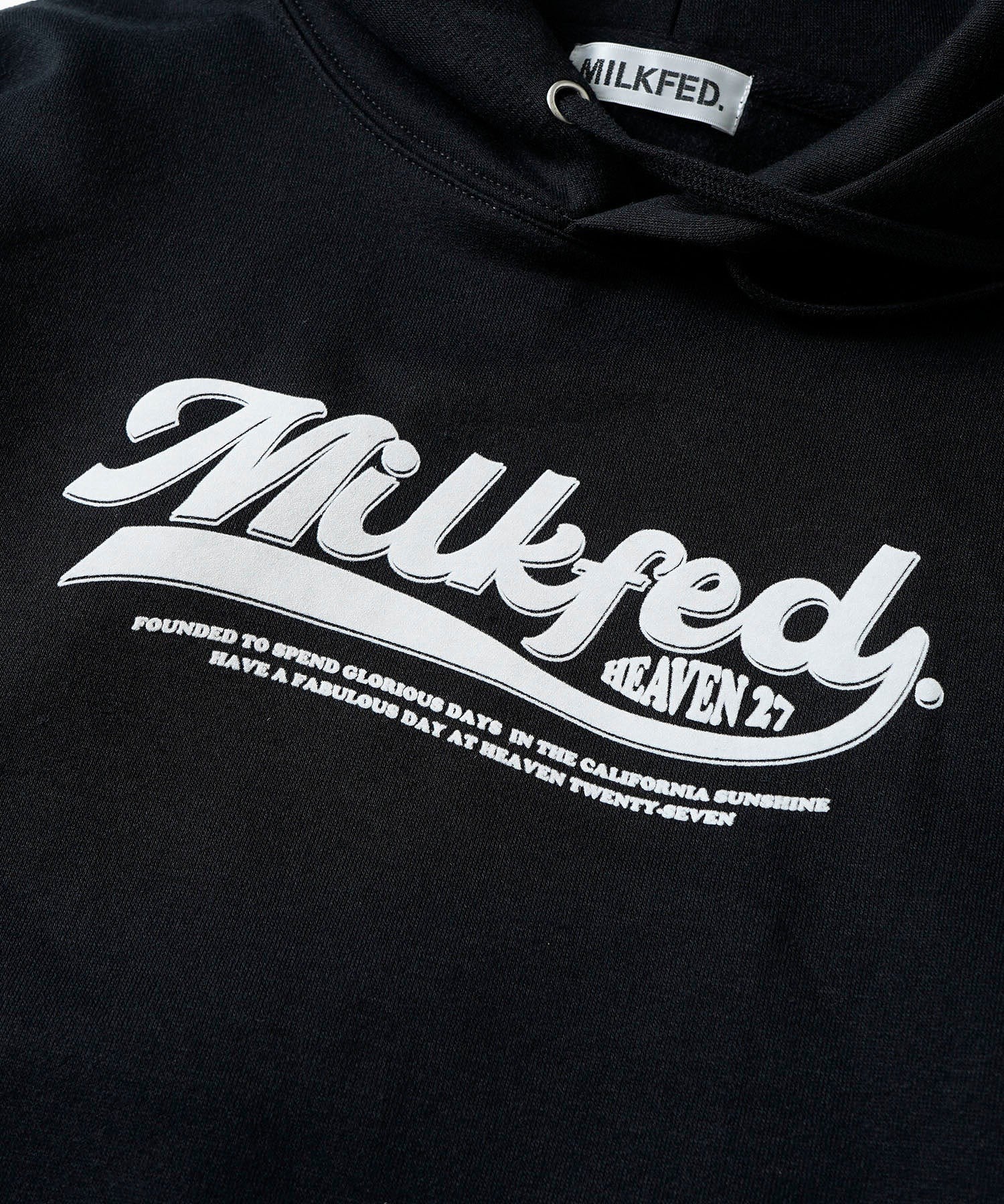 CURSIVE LOGO BIG HOODIE MILKFED.