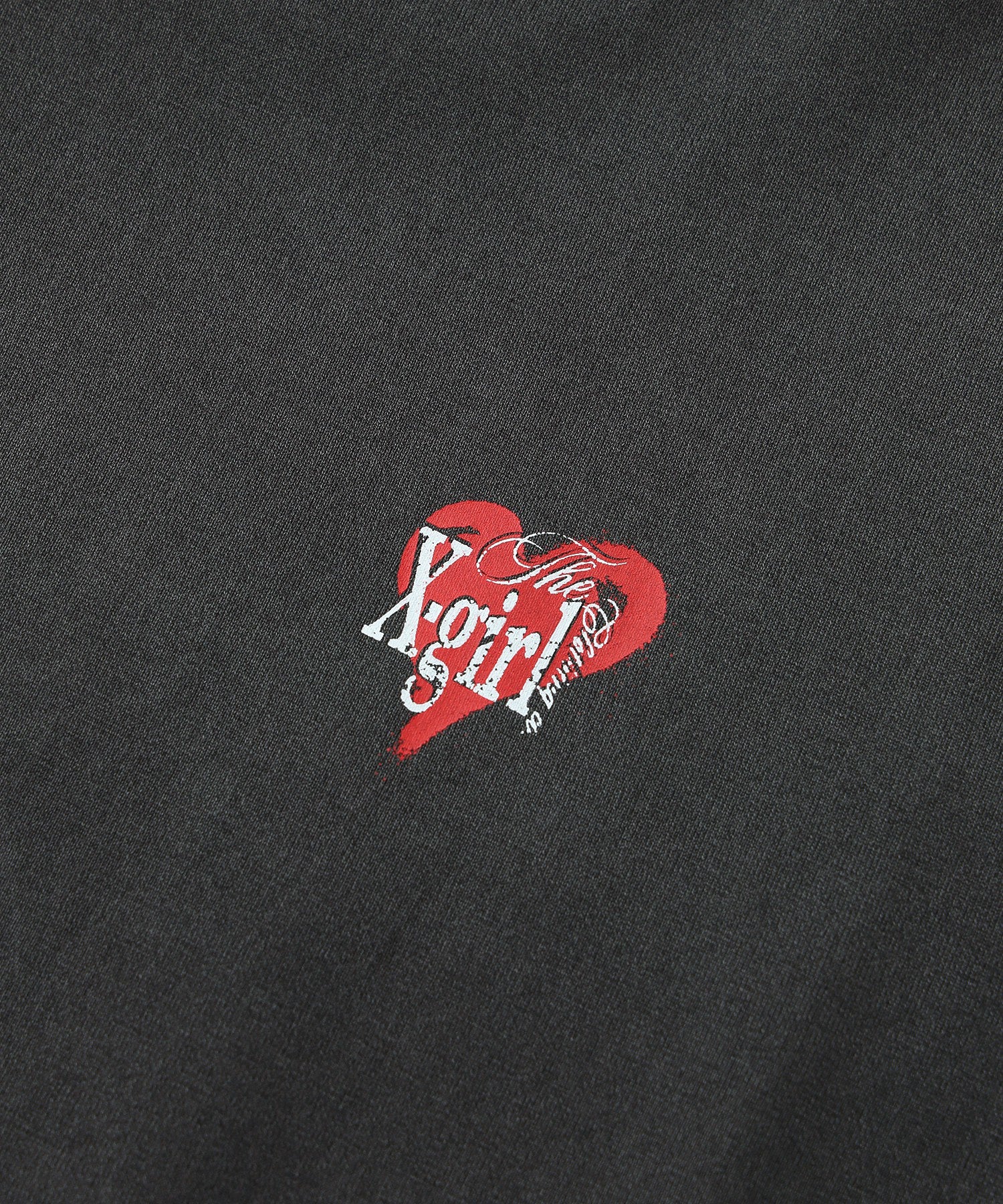 FADED HEART ROSE LOGO S/S TEE