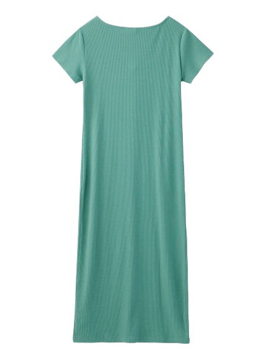 AIRLY RIB DRESS X-girl