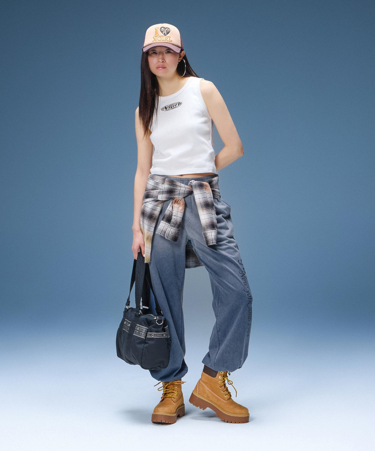HARD DISTRESSED RELAX EASY PANTS