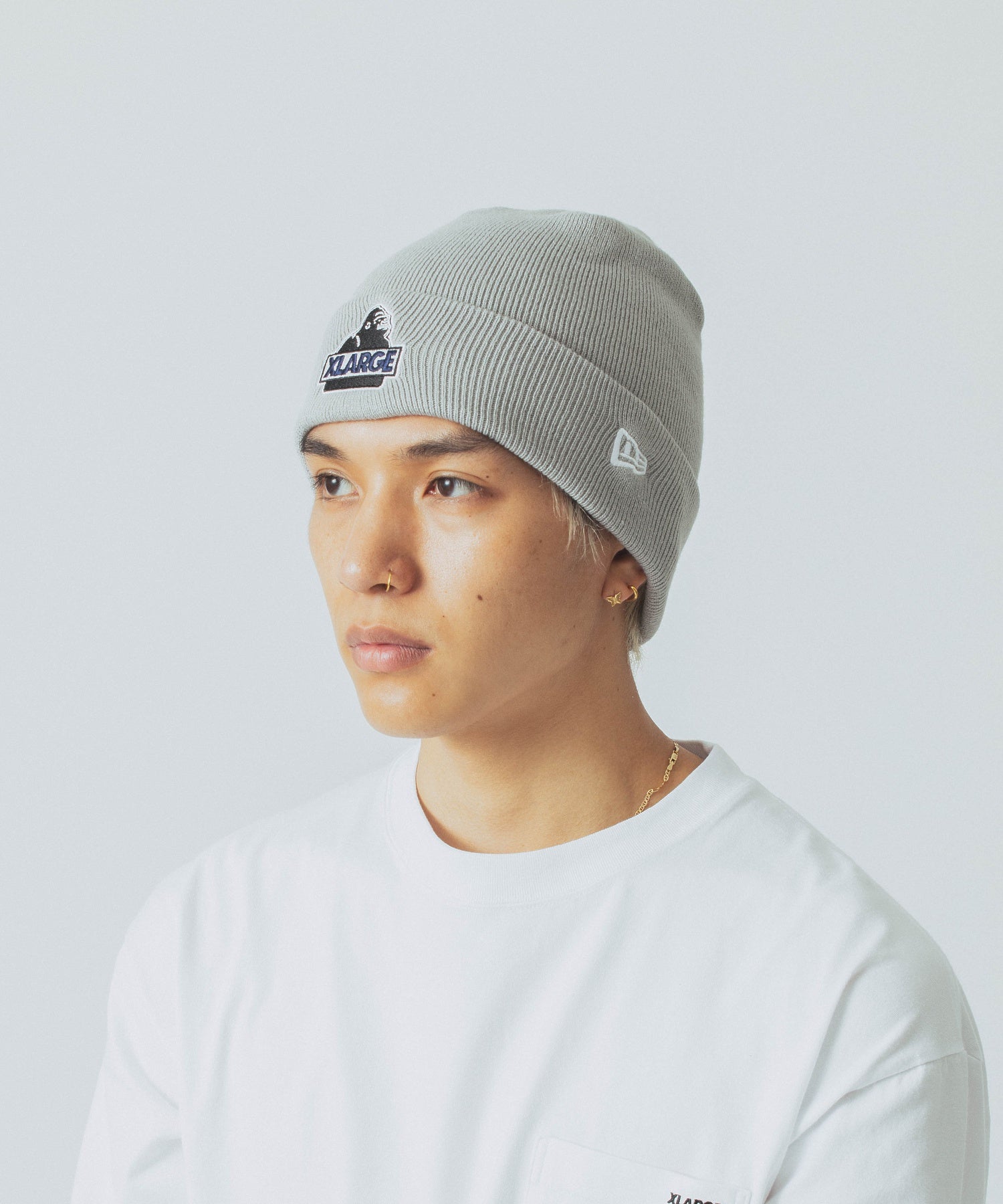 XLARGE×NEW ERA SLANTED OG CUFF BEANIE