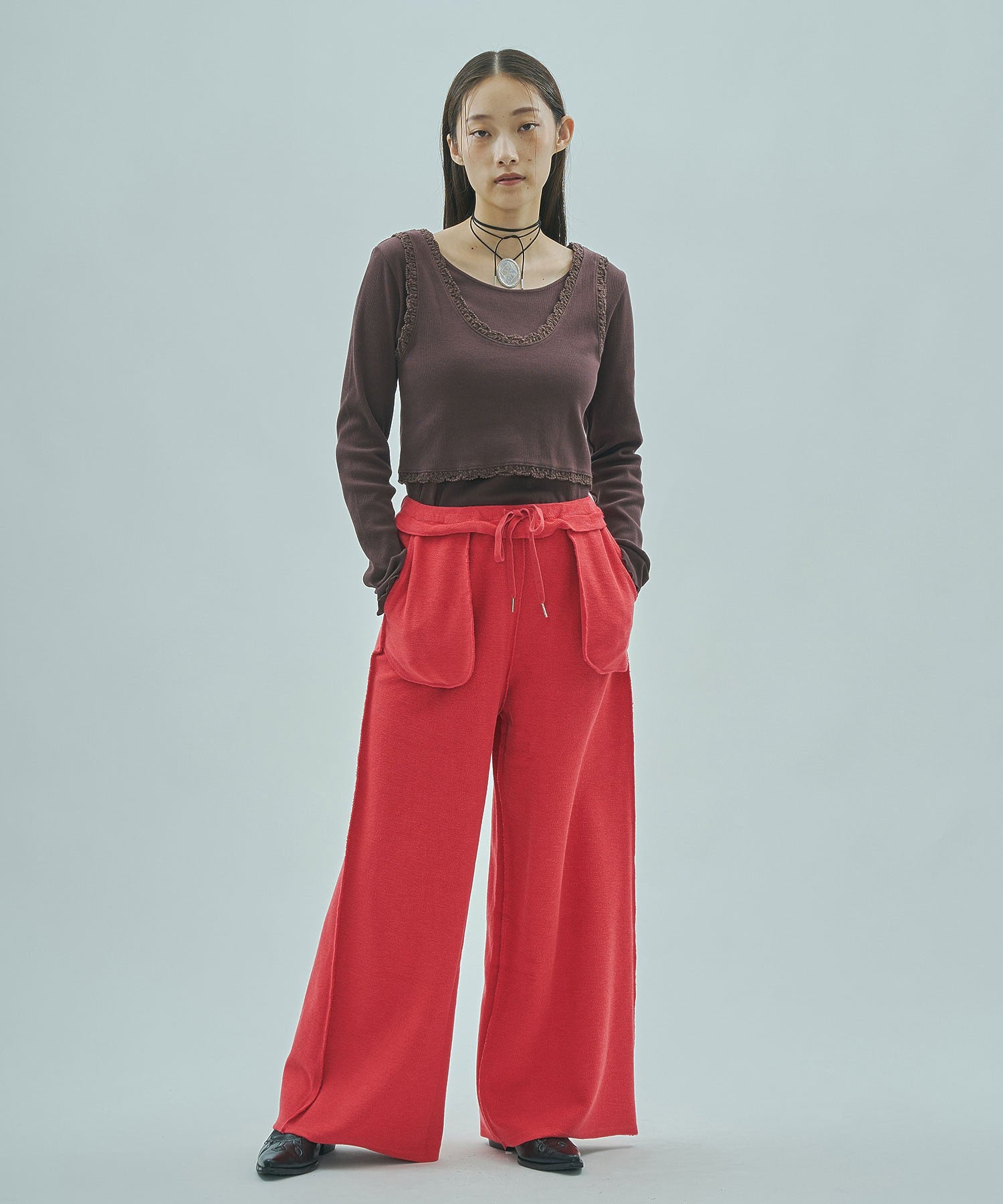 model:163cm 着用サイズ:ONE SIZE