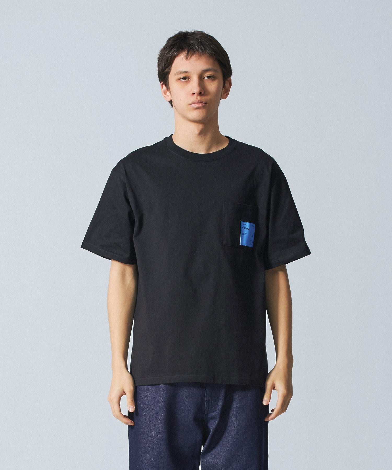 LABELED POCKET S/S TEE