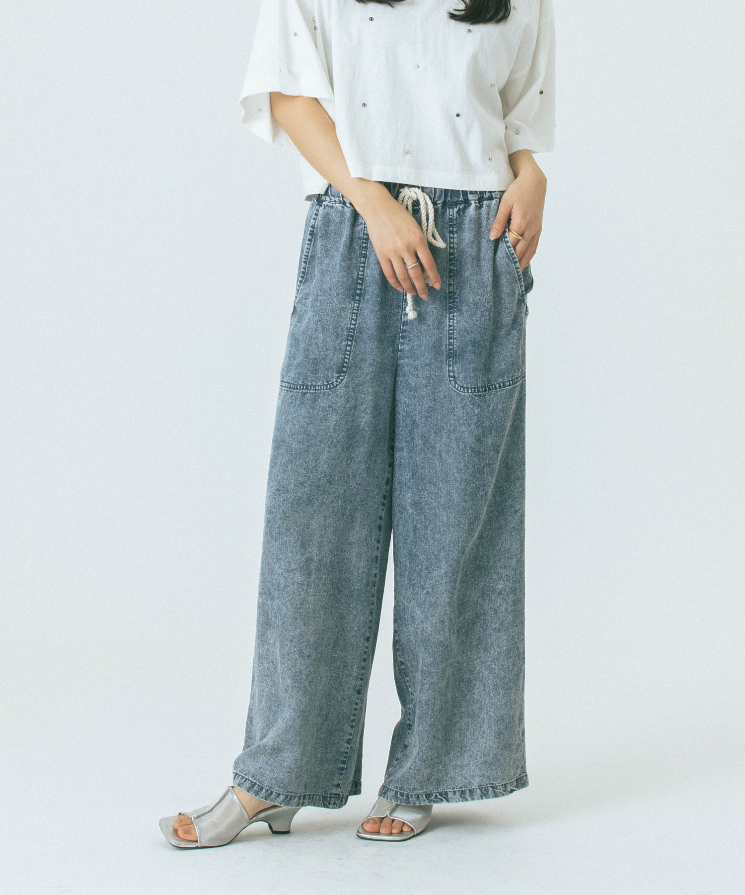 LIGHT OZ DENIM PANTS