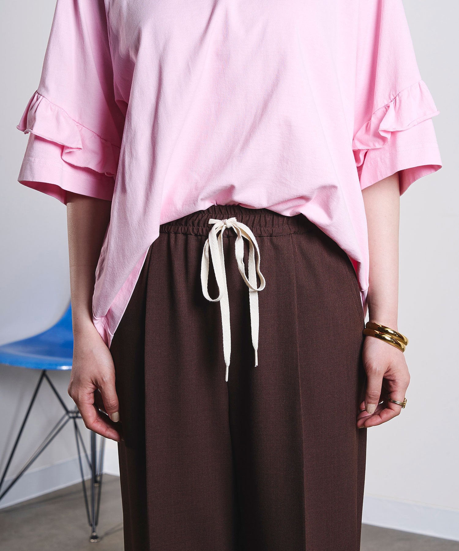 TUCK EASY SLACKS