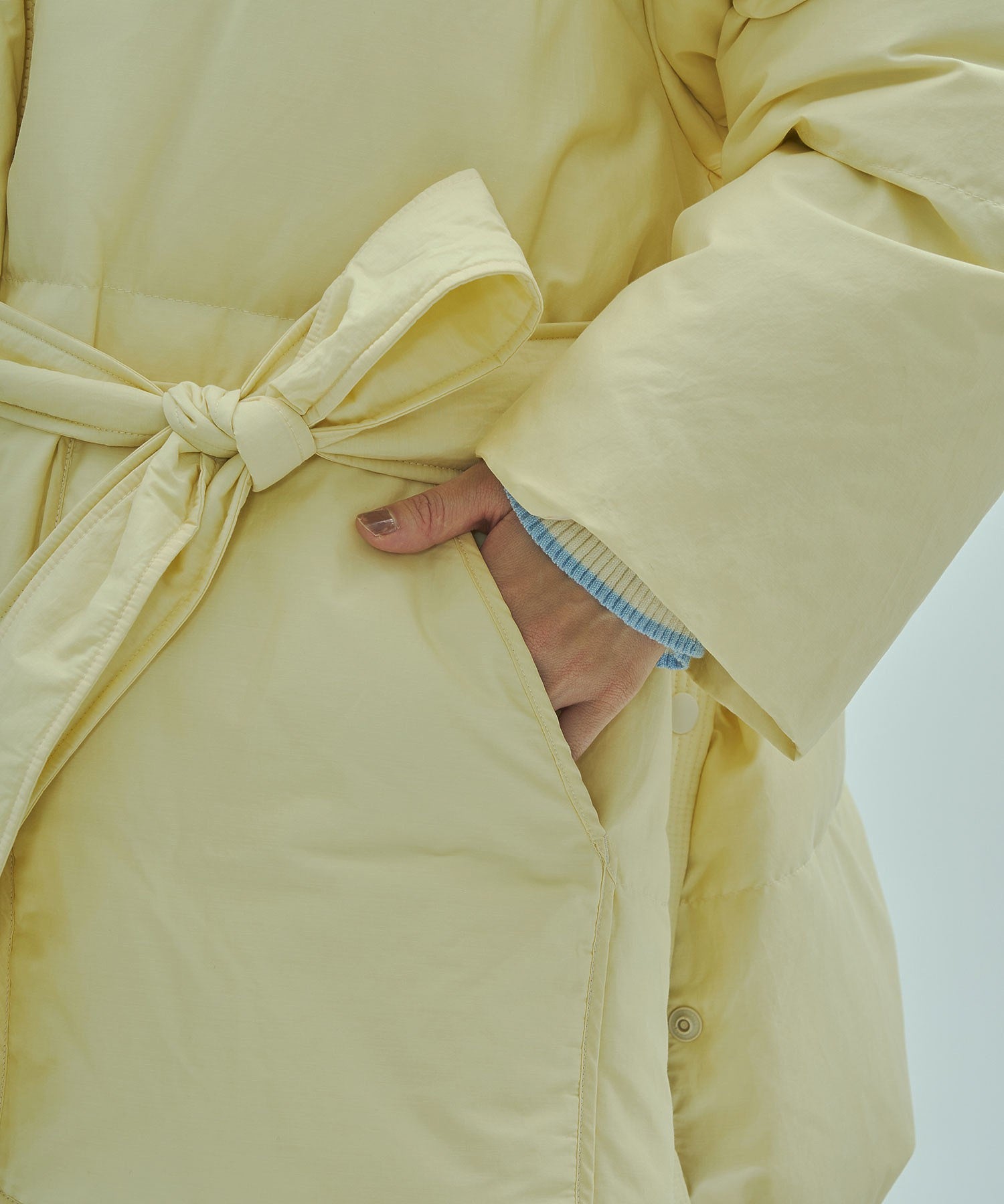 【イエローROSE BUD限定カラー】F/CE./RECYCLED DOWN HOOD BLOUSON