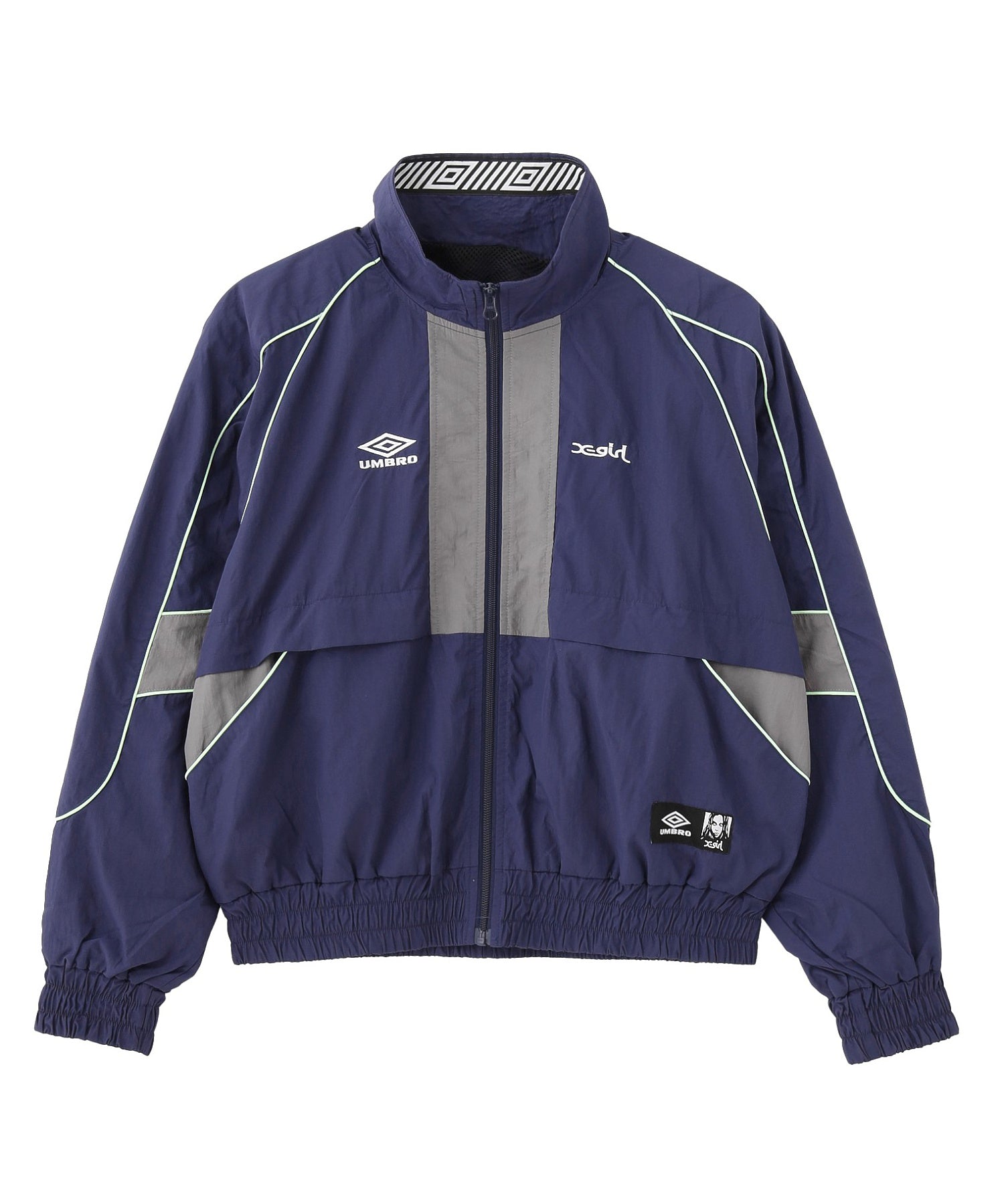 X-girl x UMBRO TRACK JACKET