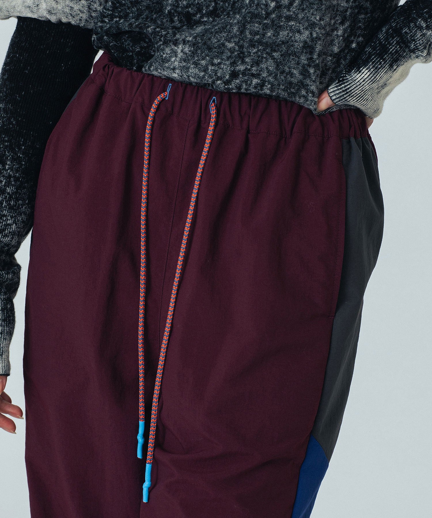 mici/MIX COLOR DRAWSTRING PANT