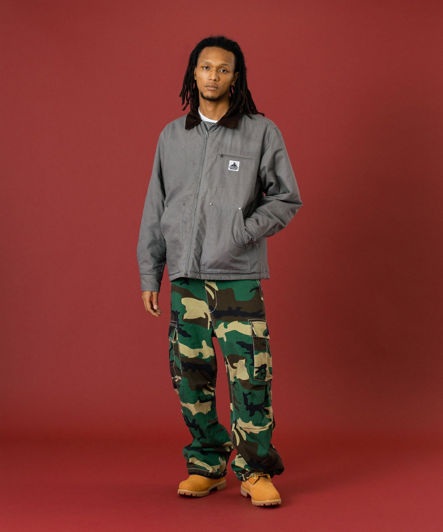 X STITCH CARGO PANTS
