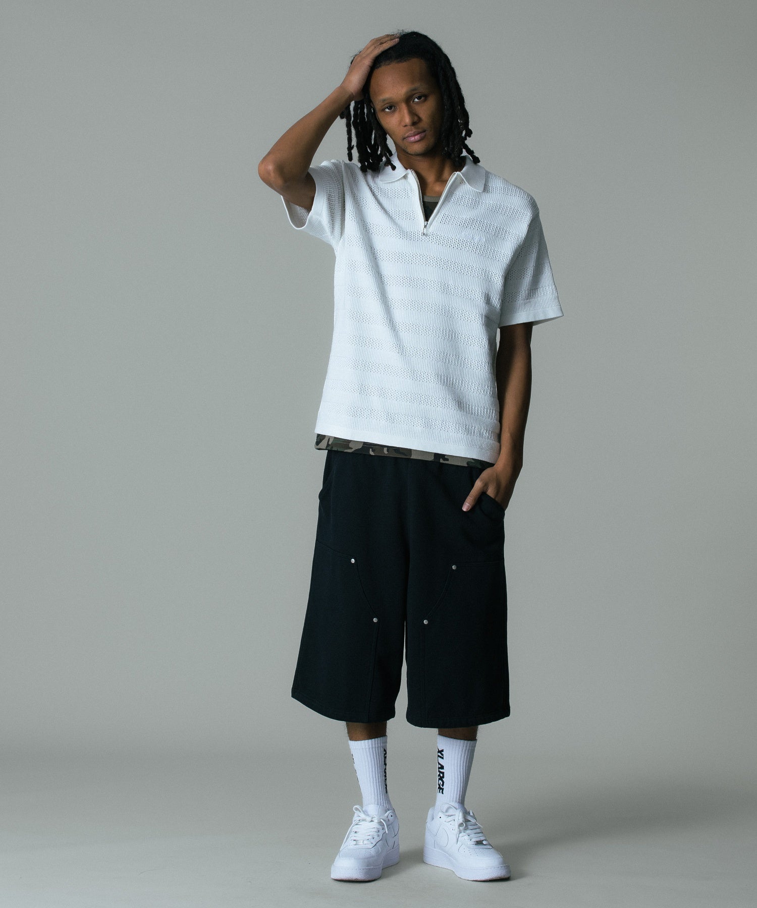 OG DOUBLE KNEE SHORT PANTS