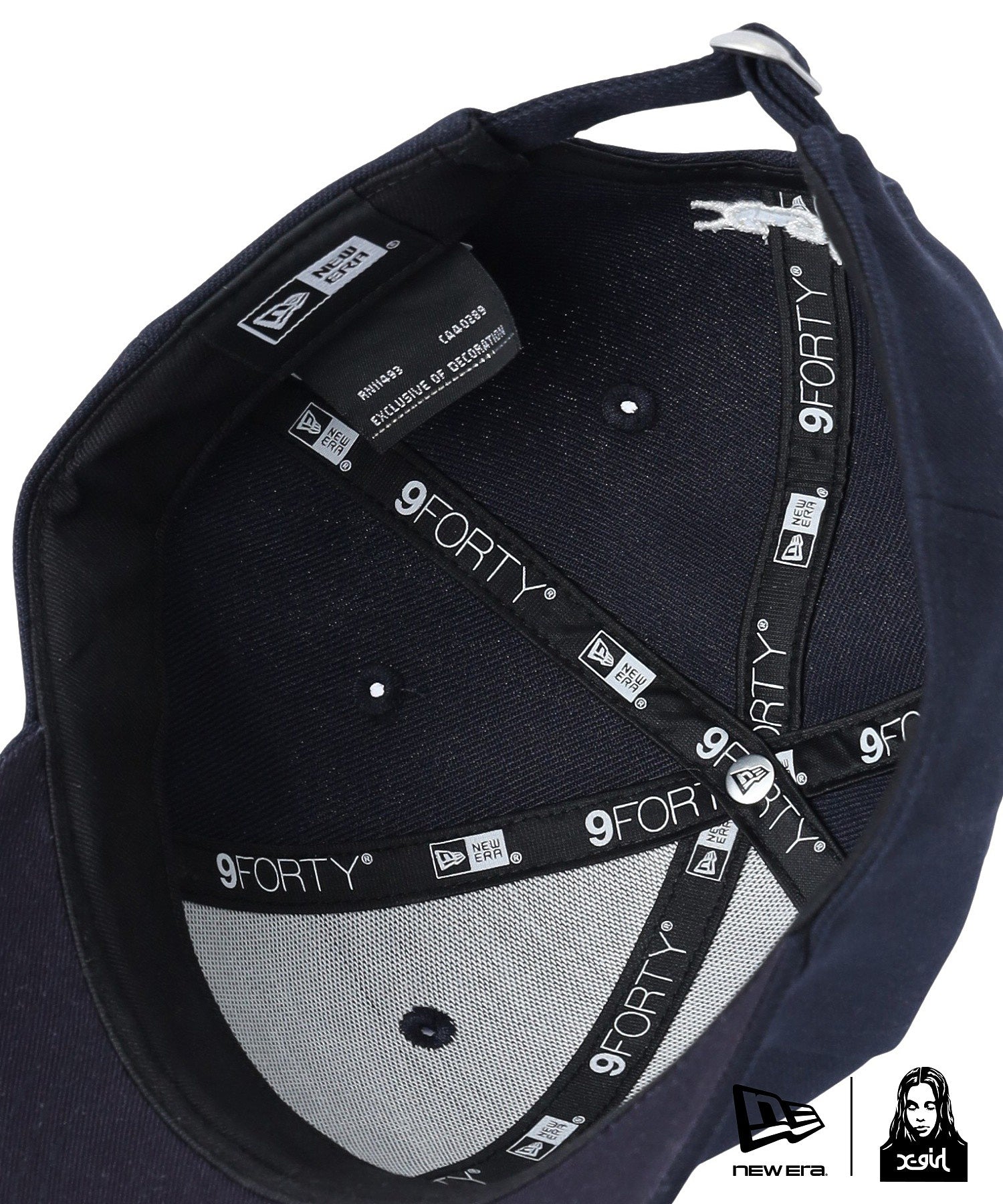 X-girl × NEW ERA(R) 9FORTY XG LOGO CAP