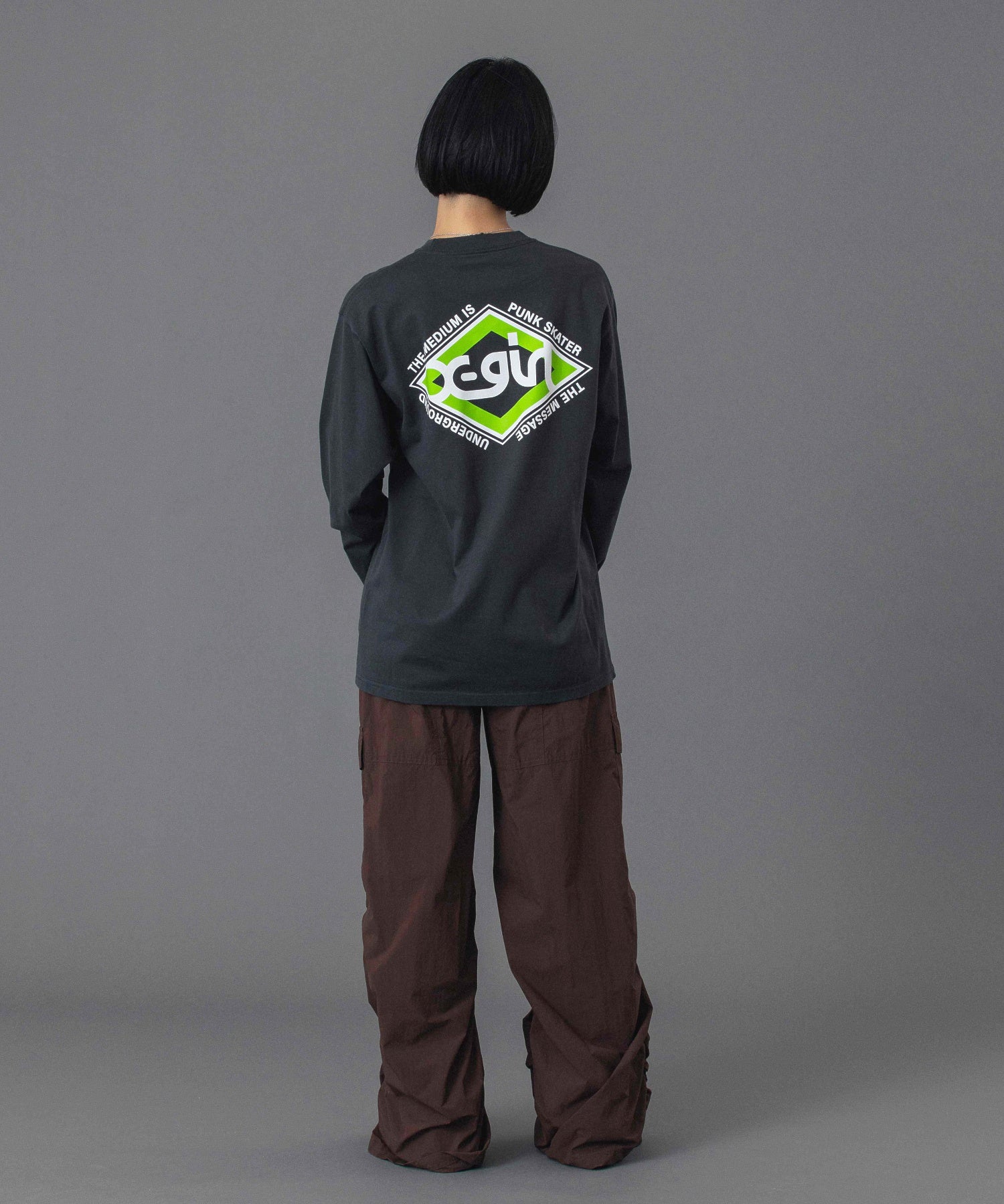 VOLUME HEM LOOSE EASY PANTS