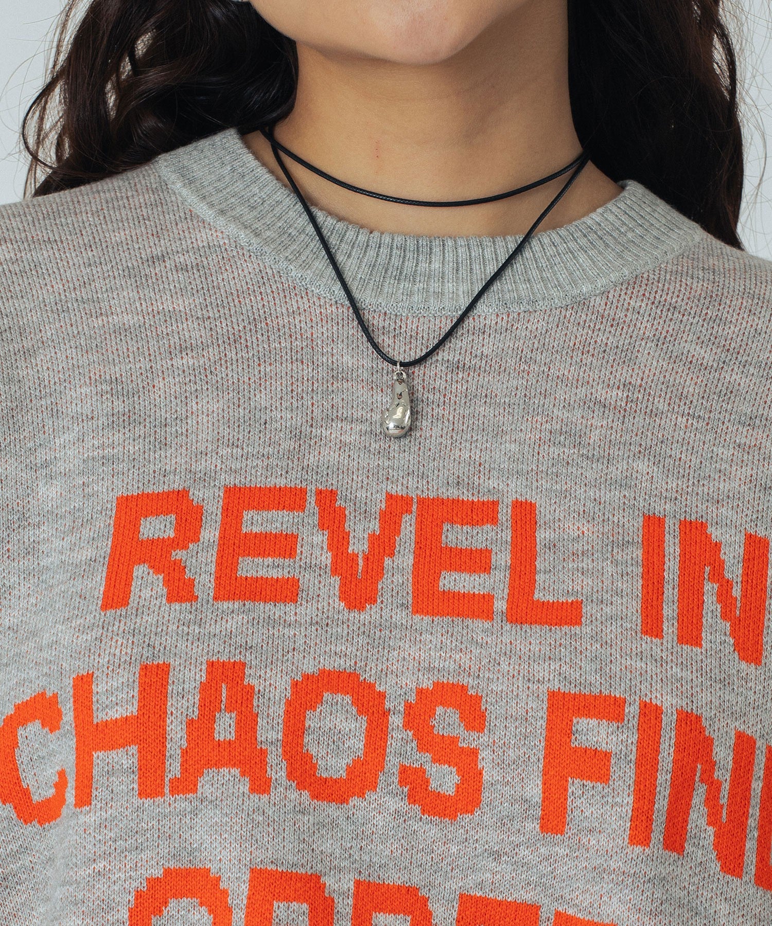 JACQUARD LOGO KNIT