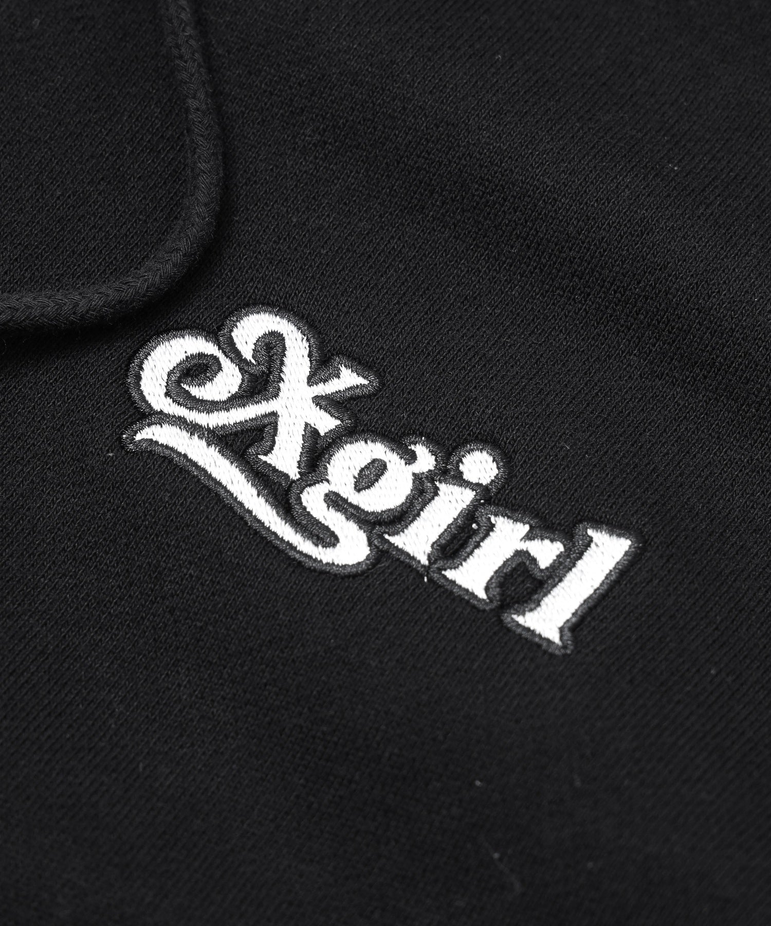BACK LACE UP ZIP UP SWEAT HOODIE