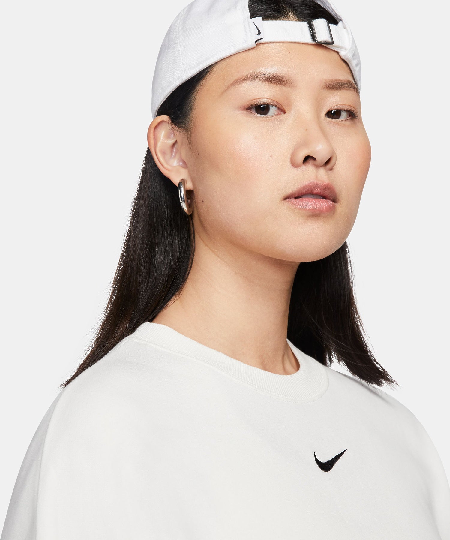 NIKE/ナイキ/WMNS STYLES FLEECE L/S CREW OOS/DQ5762