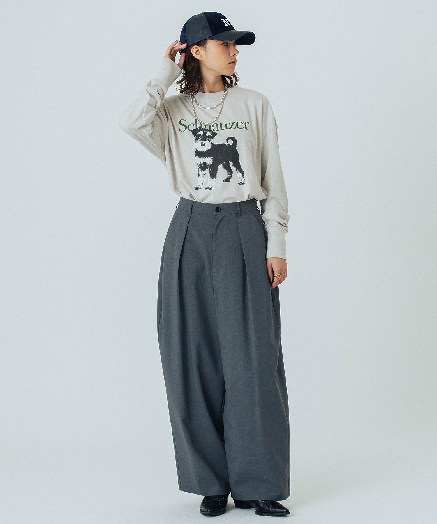 model:172cm 着用サイズ:M