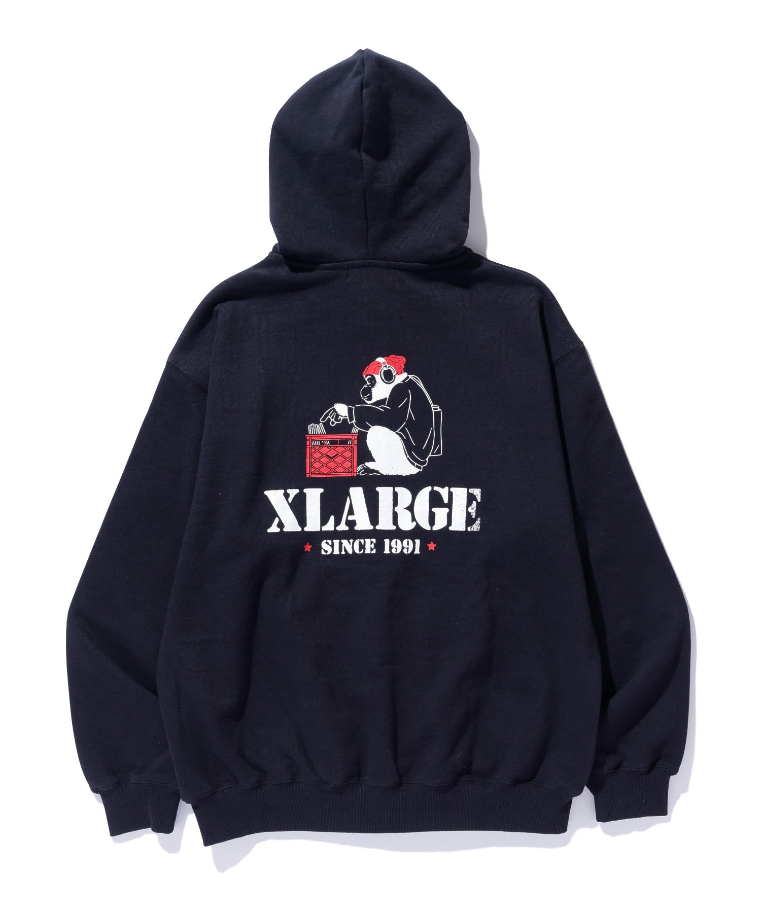CRATE DIGGER ZIP HOODED SWEATSHIRT