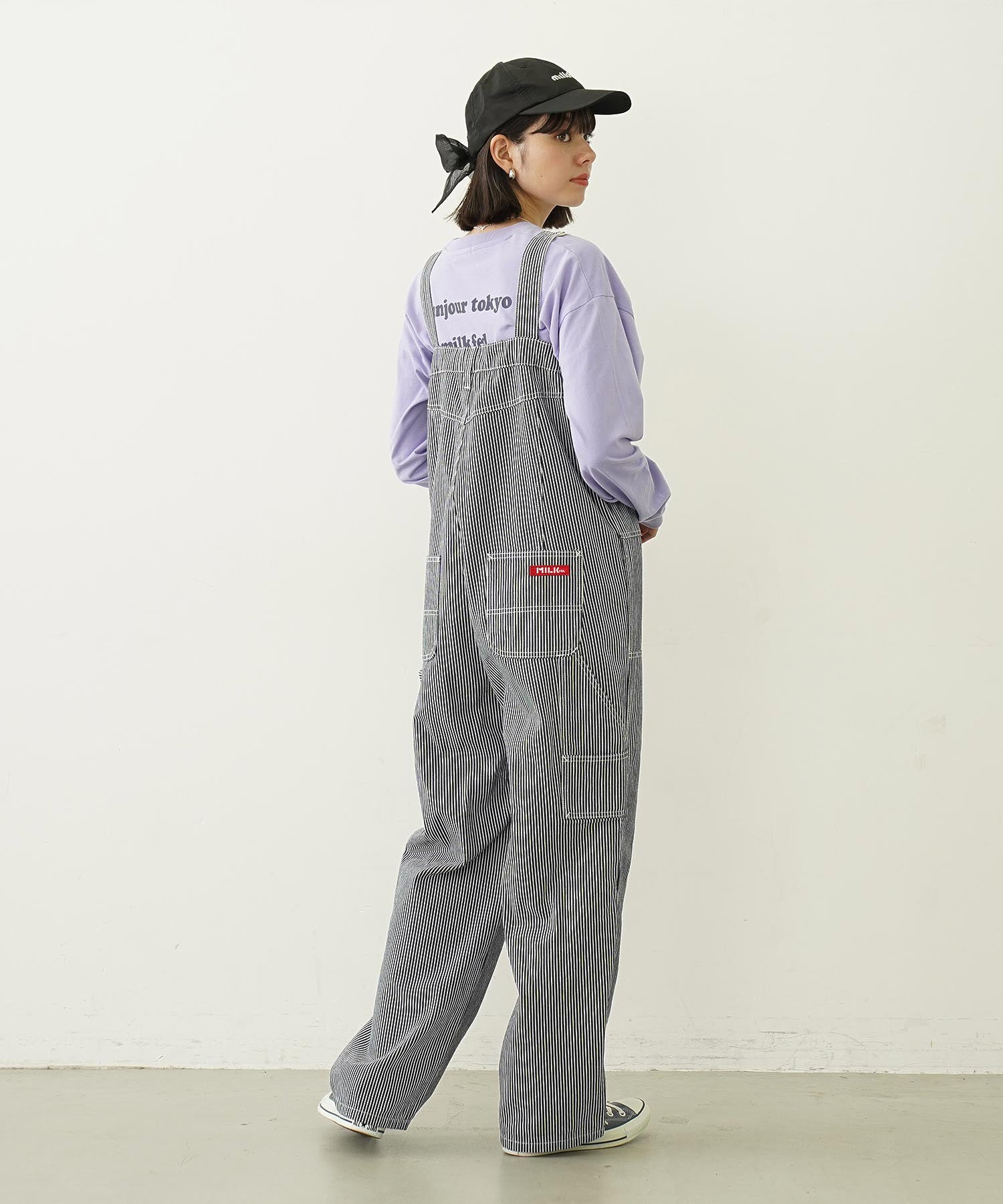 WORK STYLE SALOPETTE PANTS