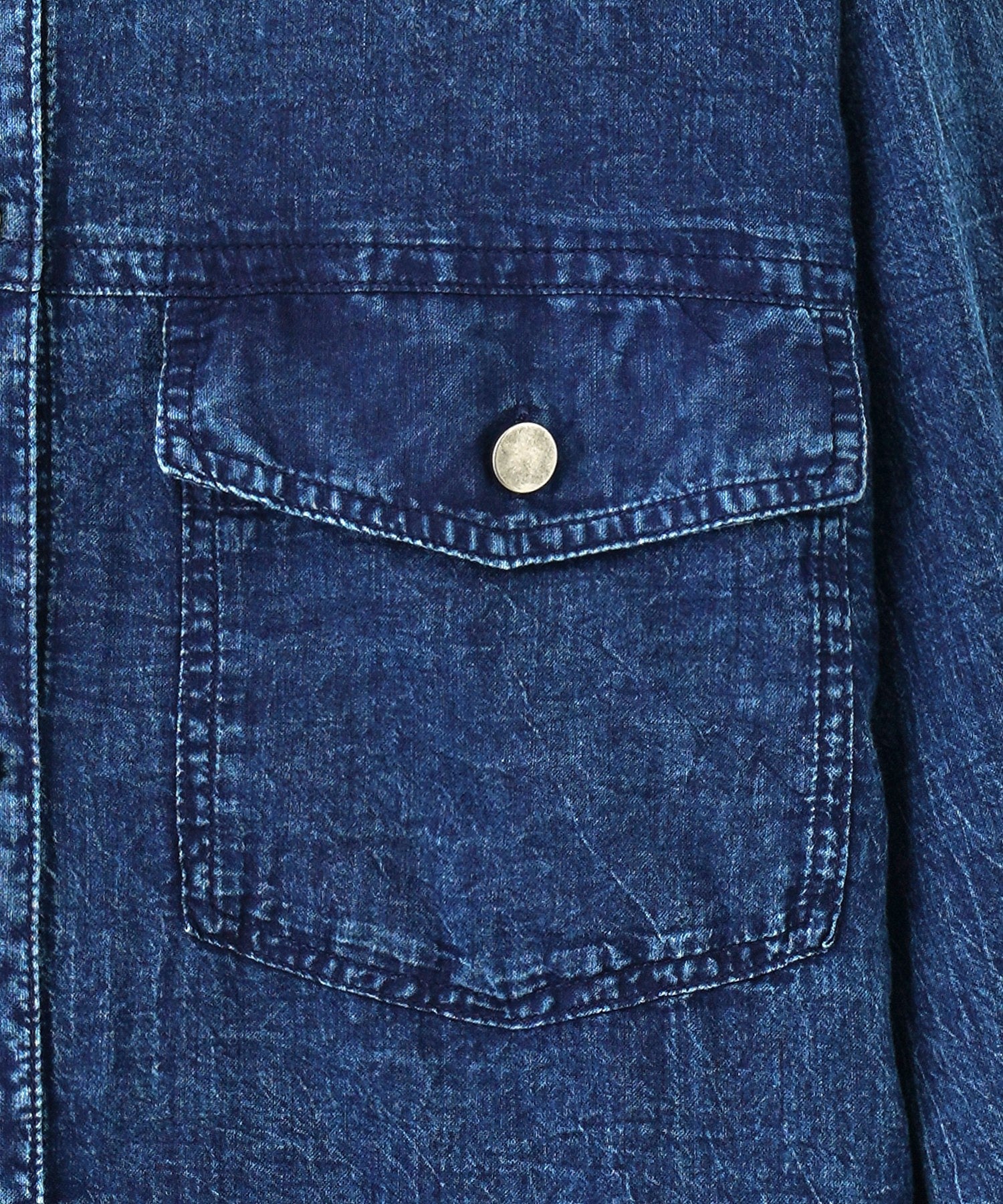 DENIM LIKE L/S SHIRT