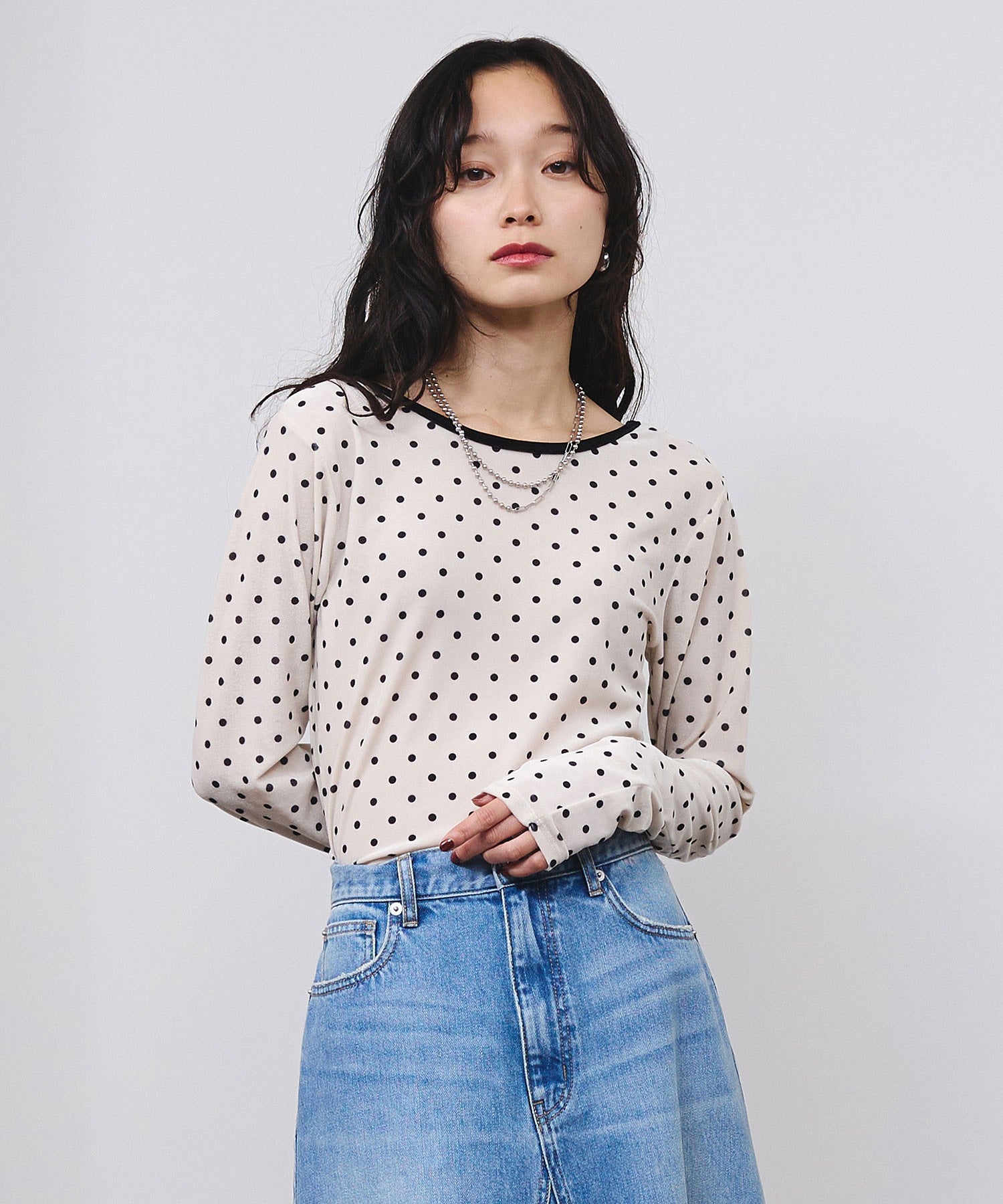 model:161cm 着用サイズ:ONE SIZE