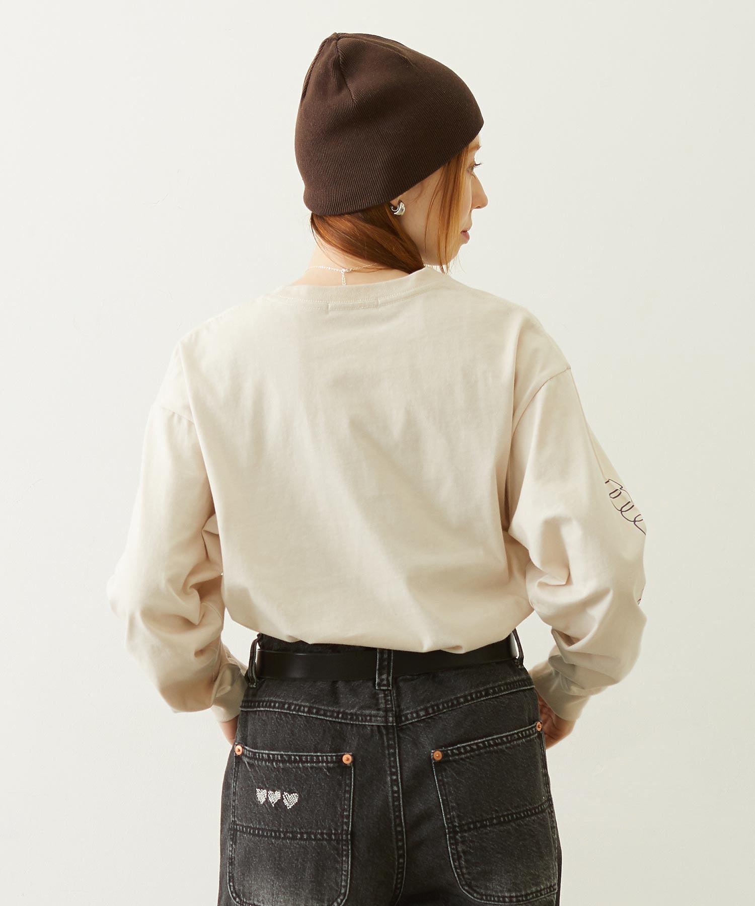 MILKFED. COOPER LOGO L/S TEE