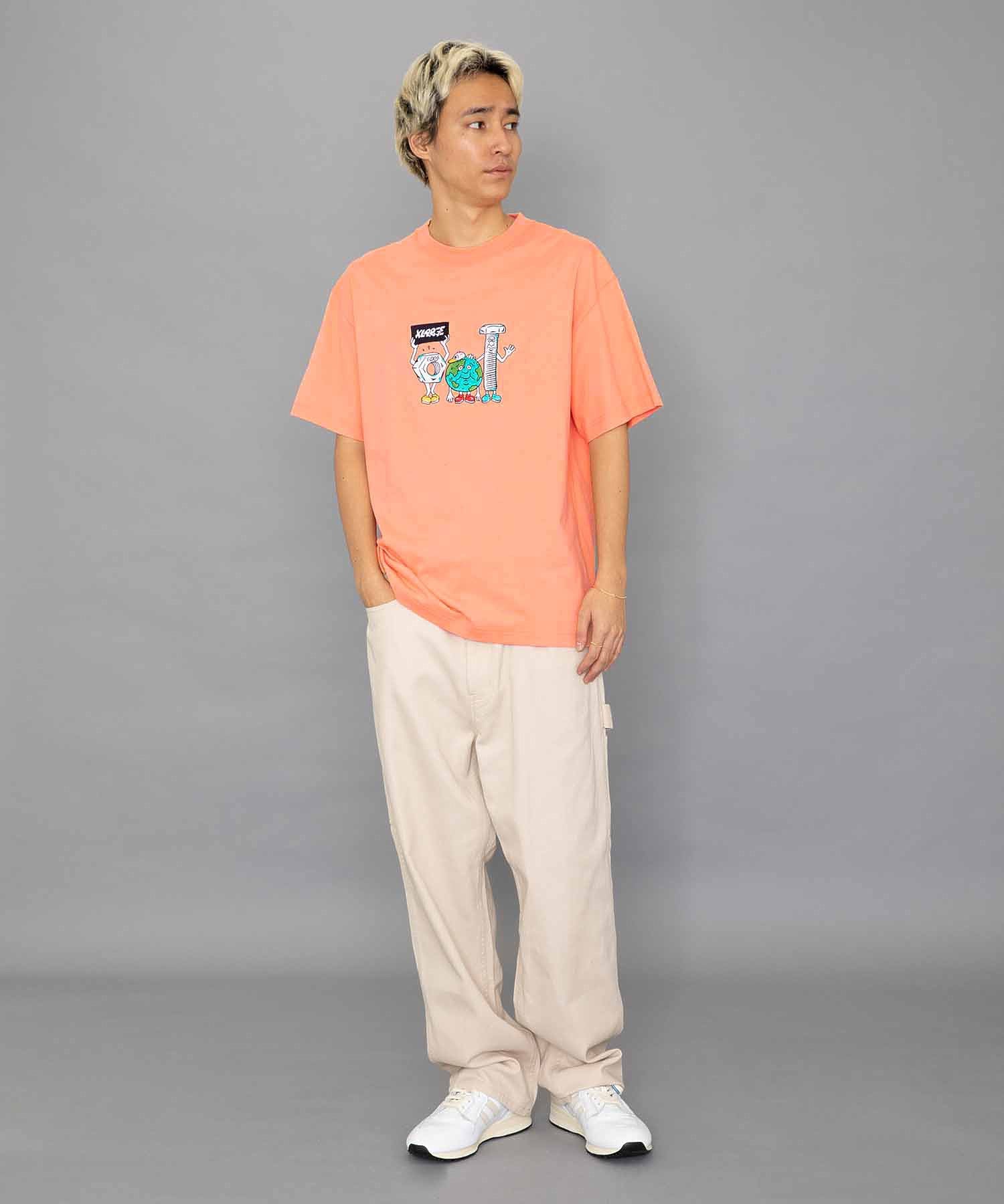 EMBORIDERED TRIO S/S TEE