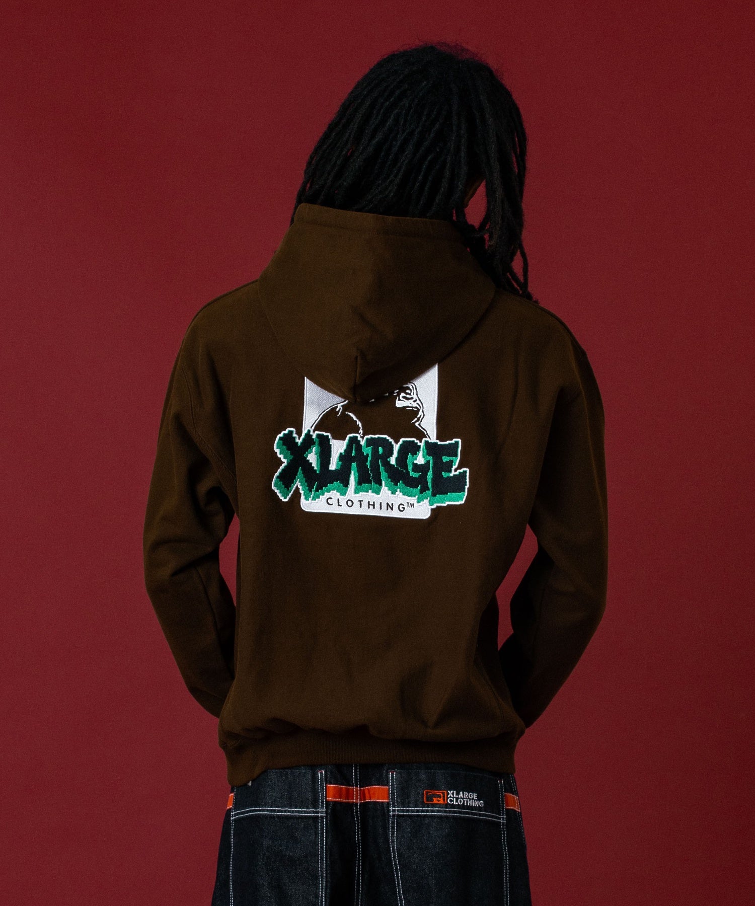 GRAFFITI PULLOVER HOODED SWEATSHIRT