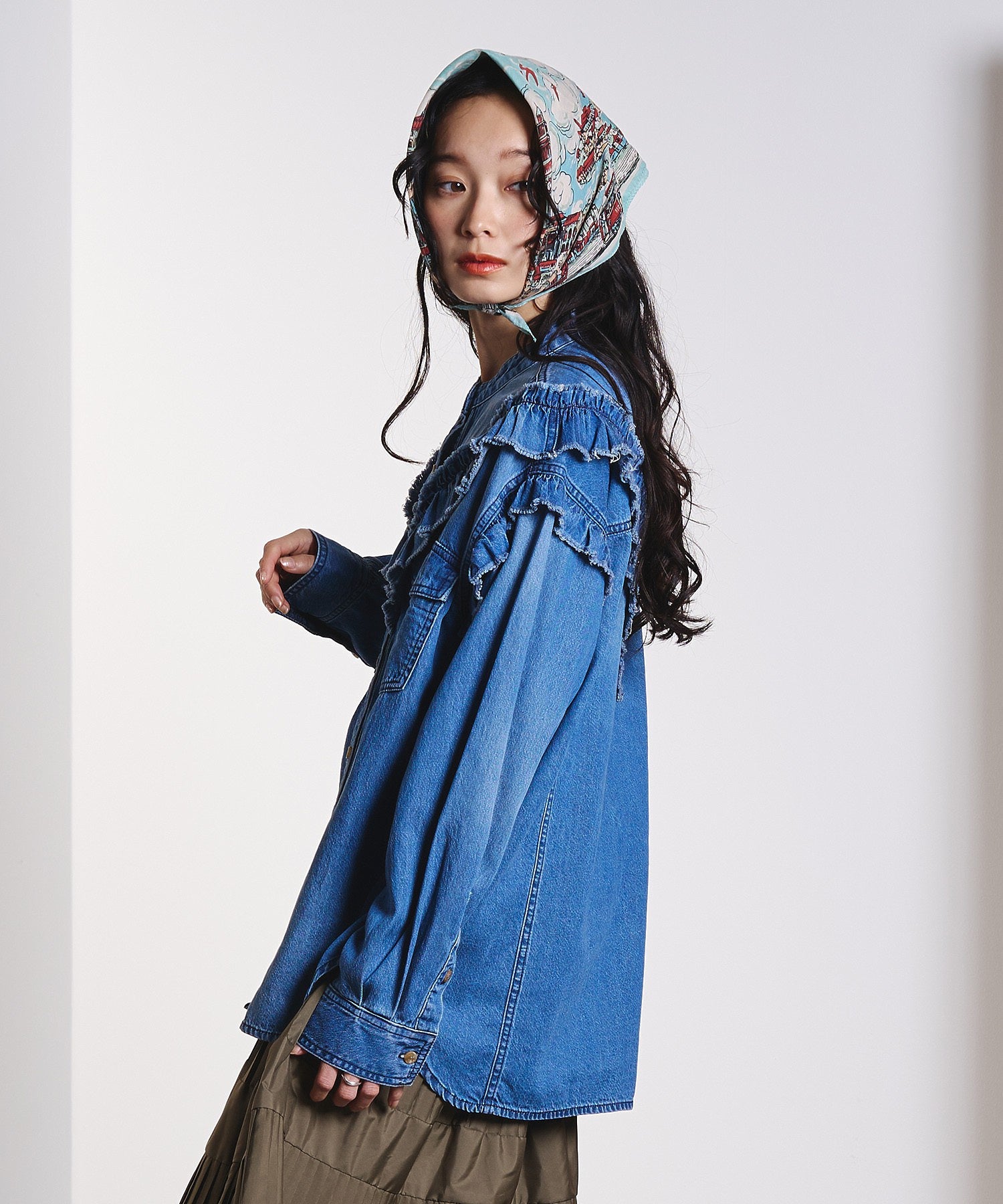 model:161cm 着用サイズ:ONE SIZE